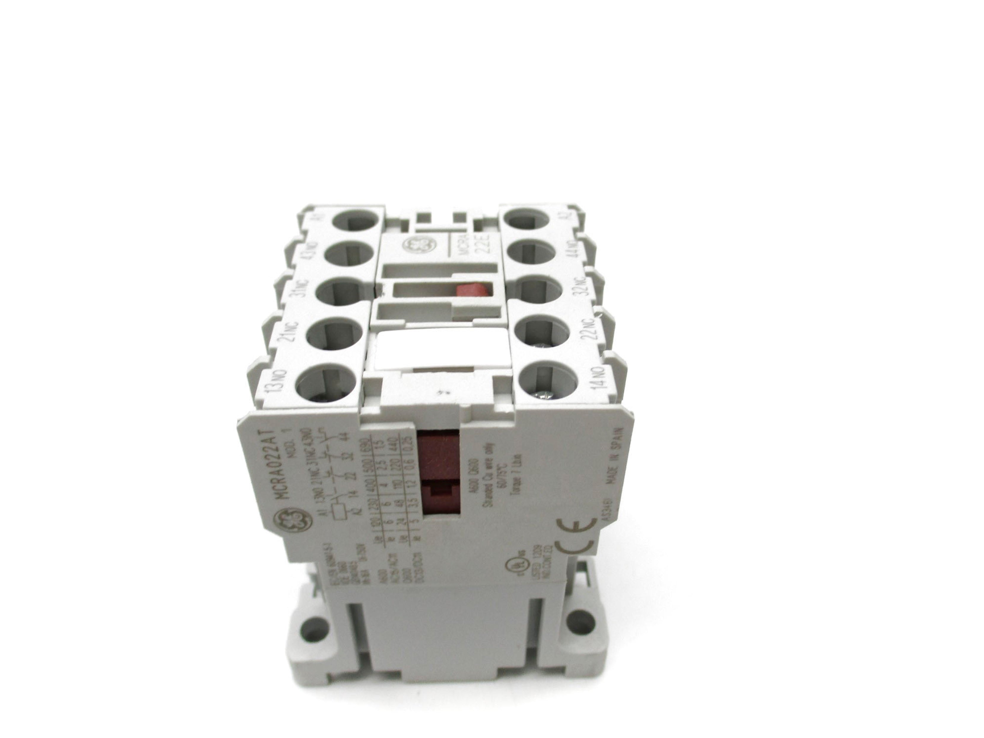 GENERAL ELECTRIC MCRA022ATJ 110/120V 16A NSMP