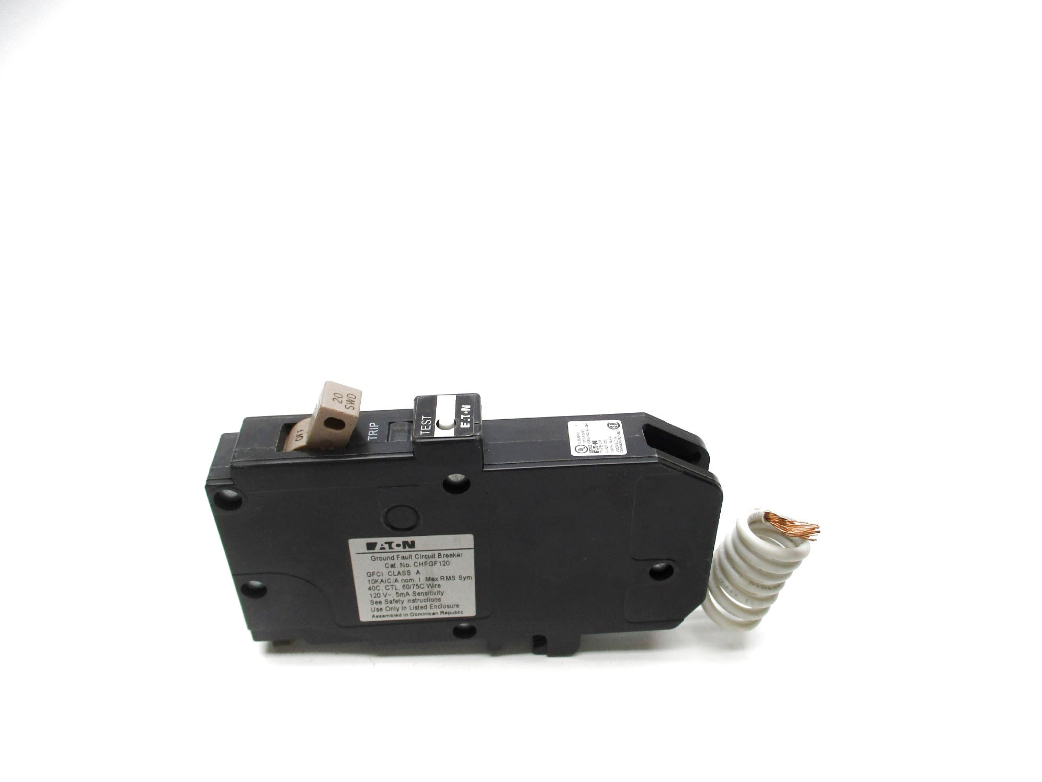 EATON CHFGF120 20A 120V NSMP