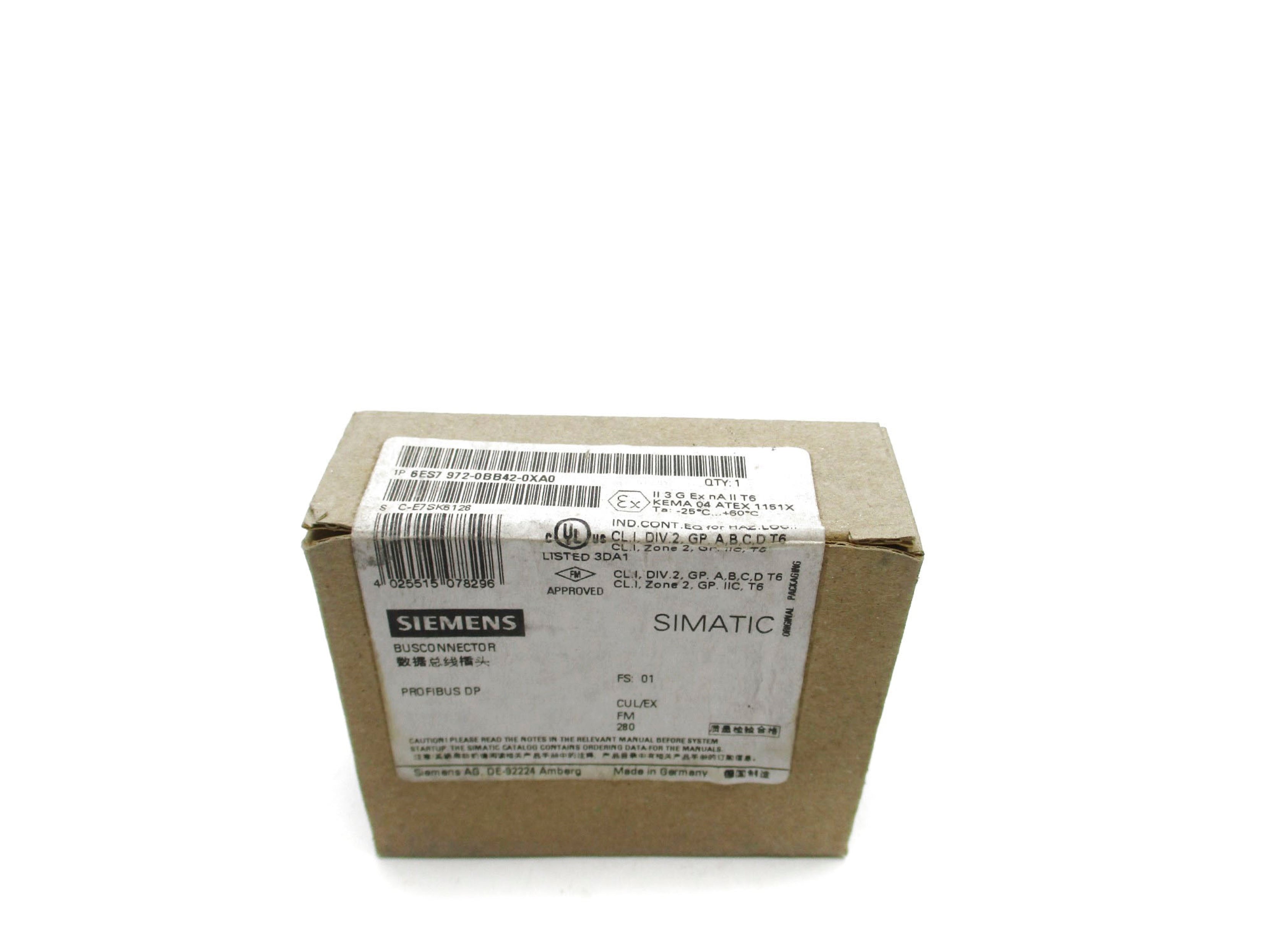 SIEMENS 6ES7972-0BB42-0XA0 NSFS