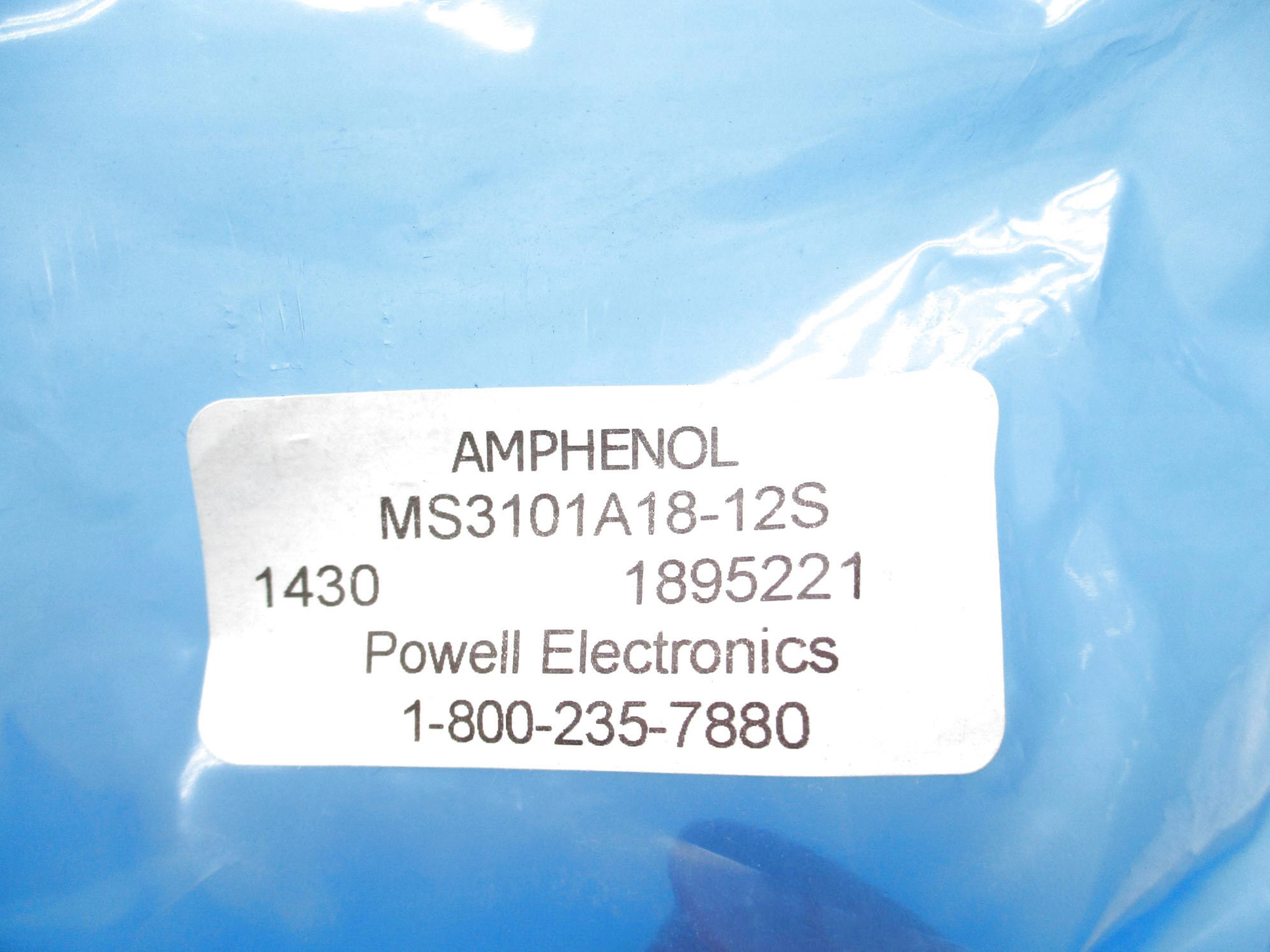 AMPHENOL MS3101A18-12S NSMP