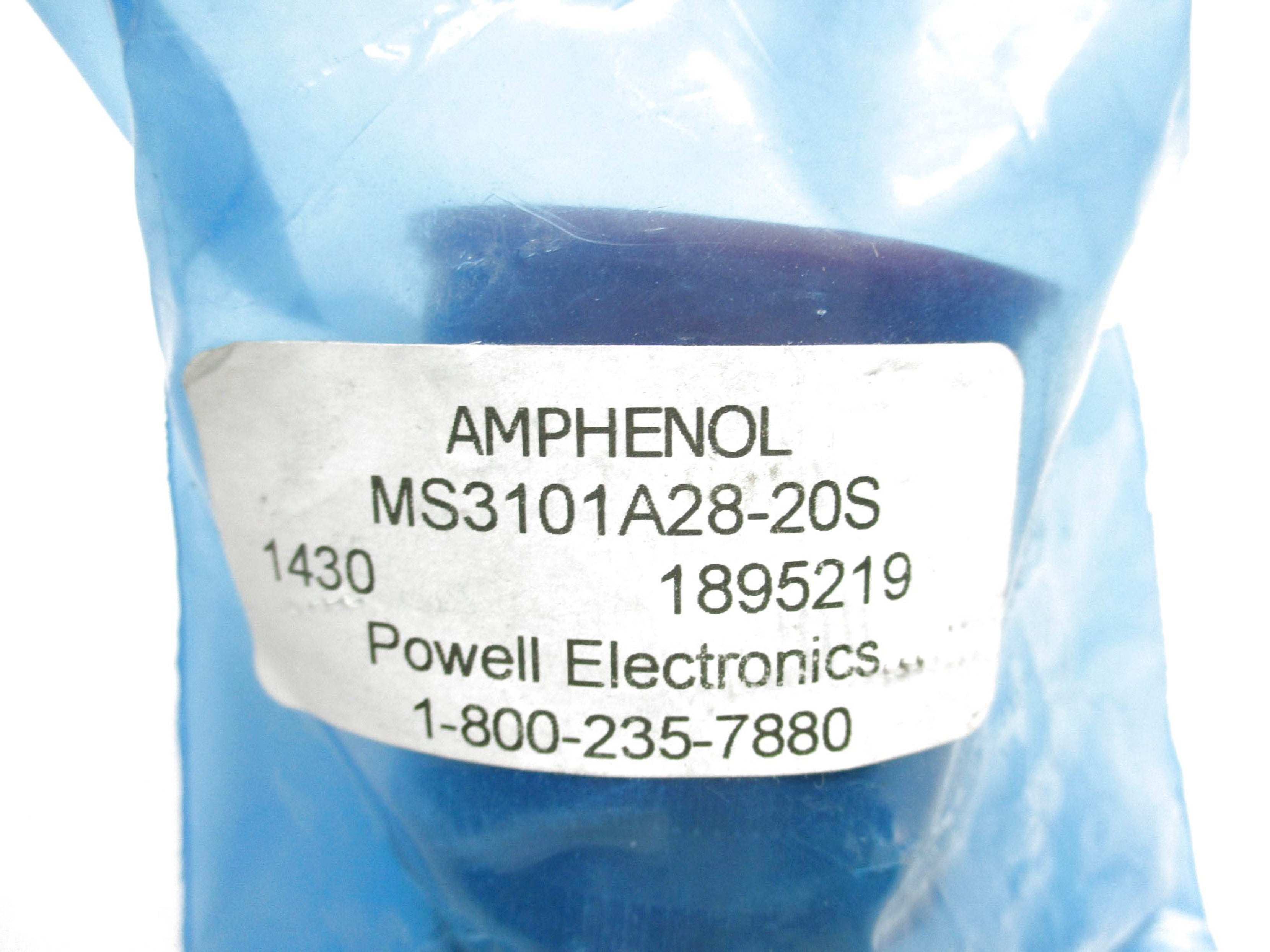 AMPHENOL MS3101A28-20S NSMP
