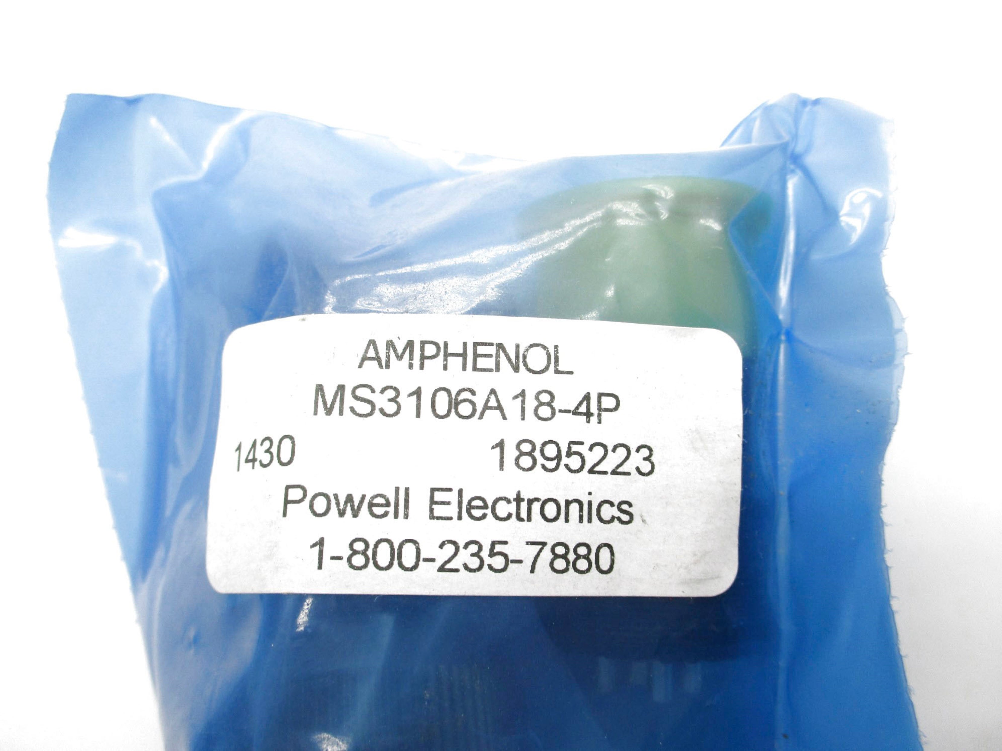 AMPHENOL MS3106A18-4P NSMP