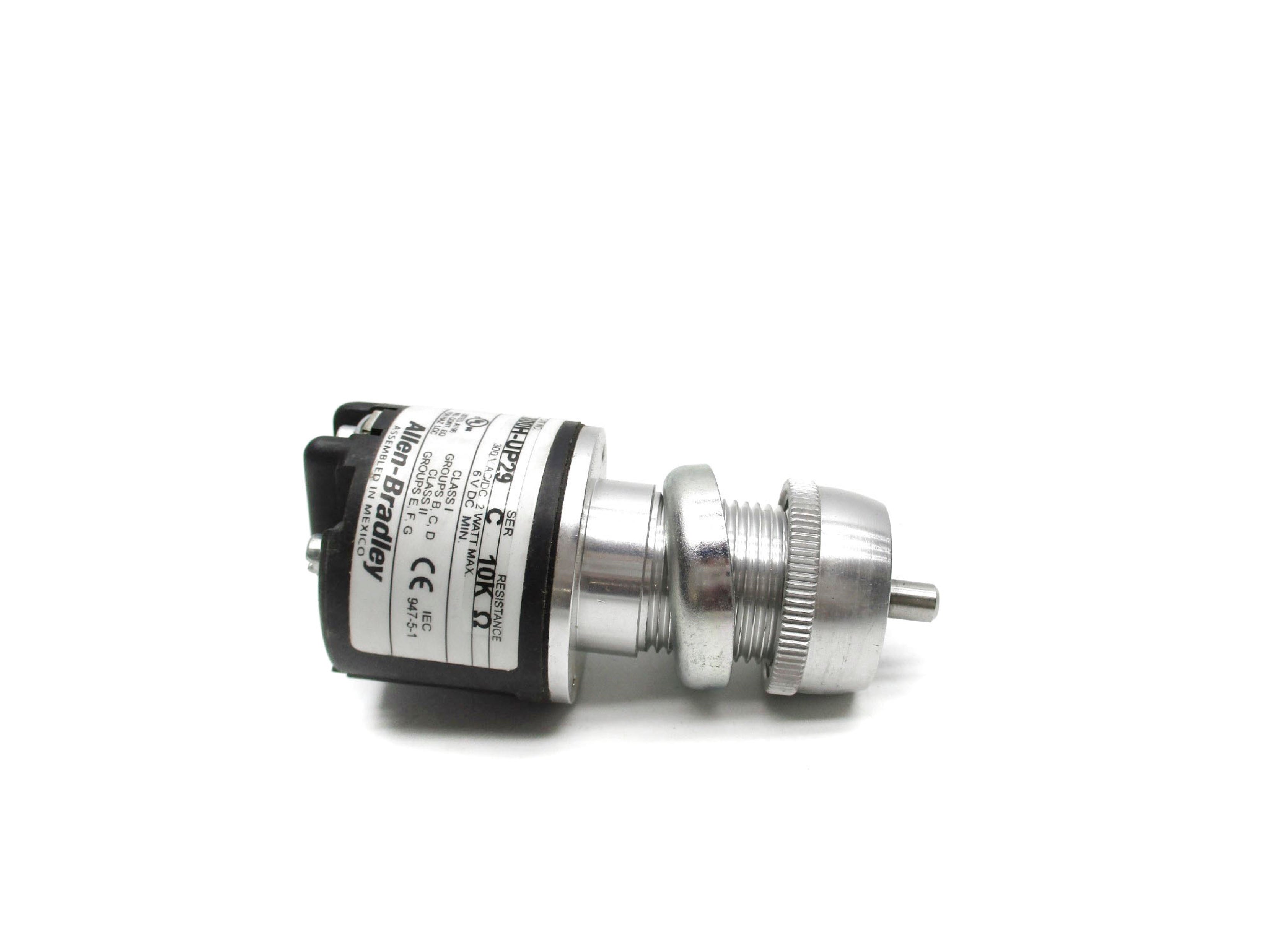 ALLEN BRADLEY 800H-UP29 SER. C (AS PICTURED) NSNP