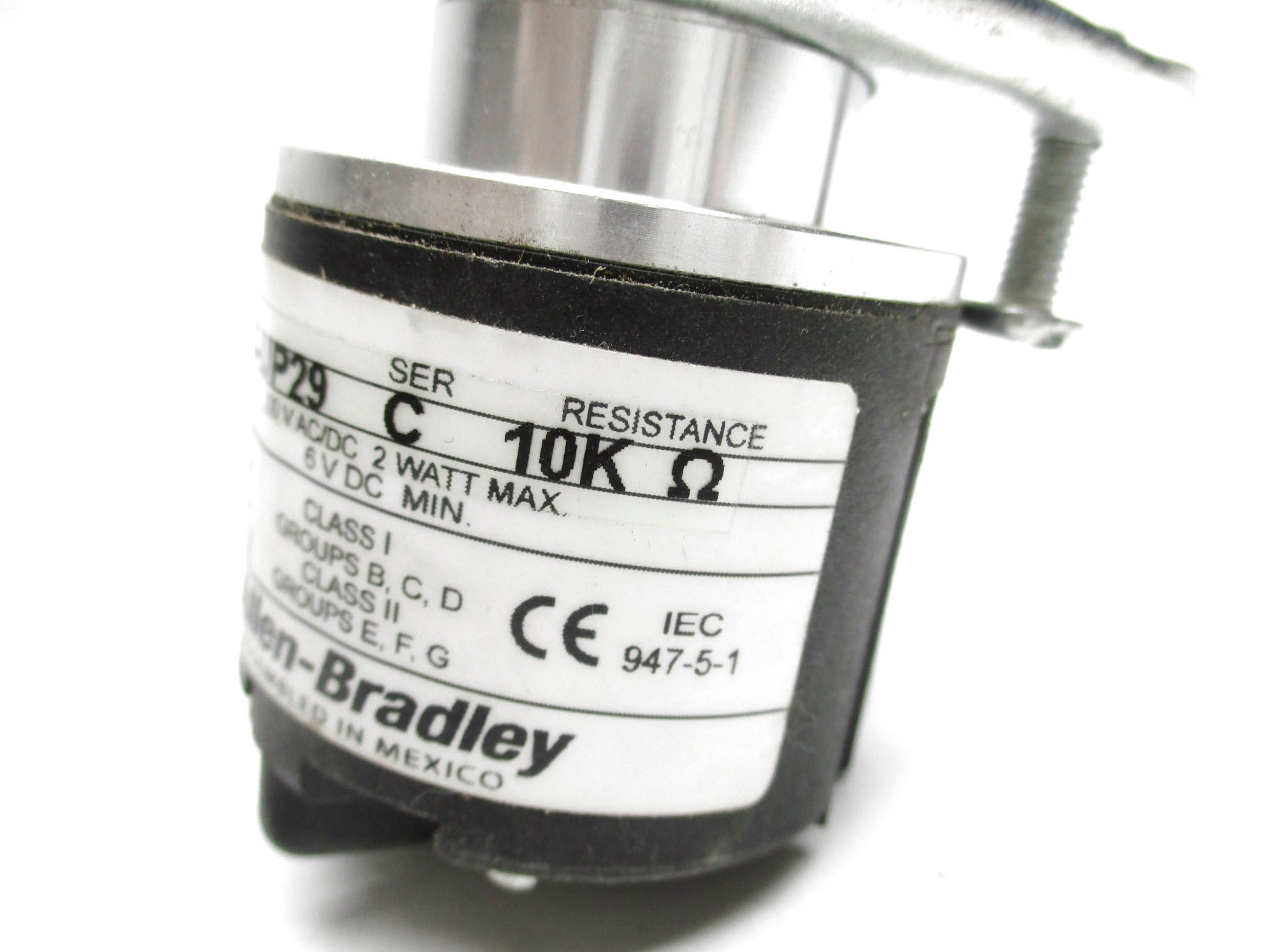 ALLEN BRADLEY 800H-UP29 SER. C (AS PICTURED) NSNP