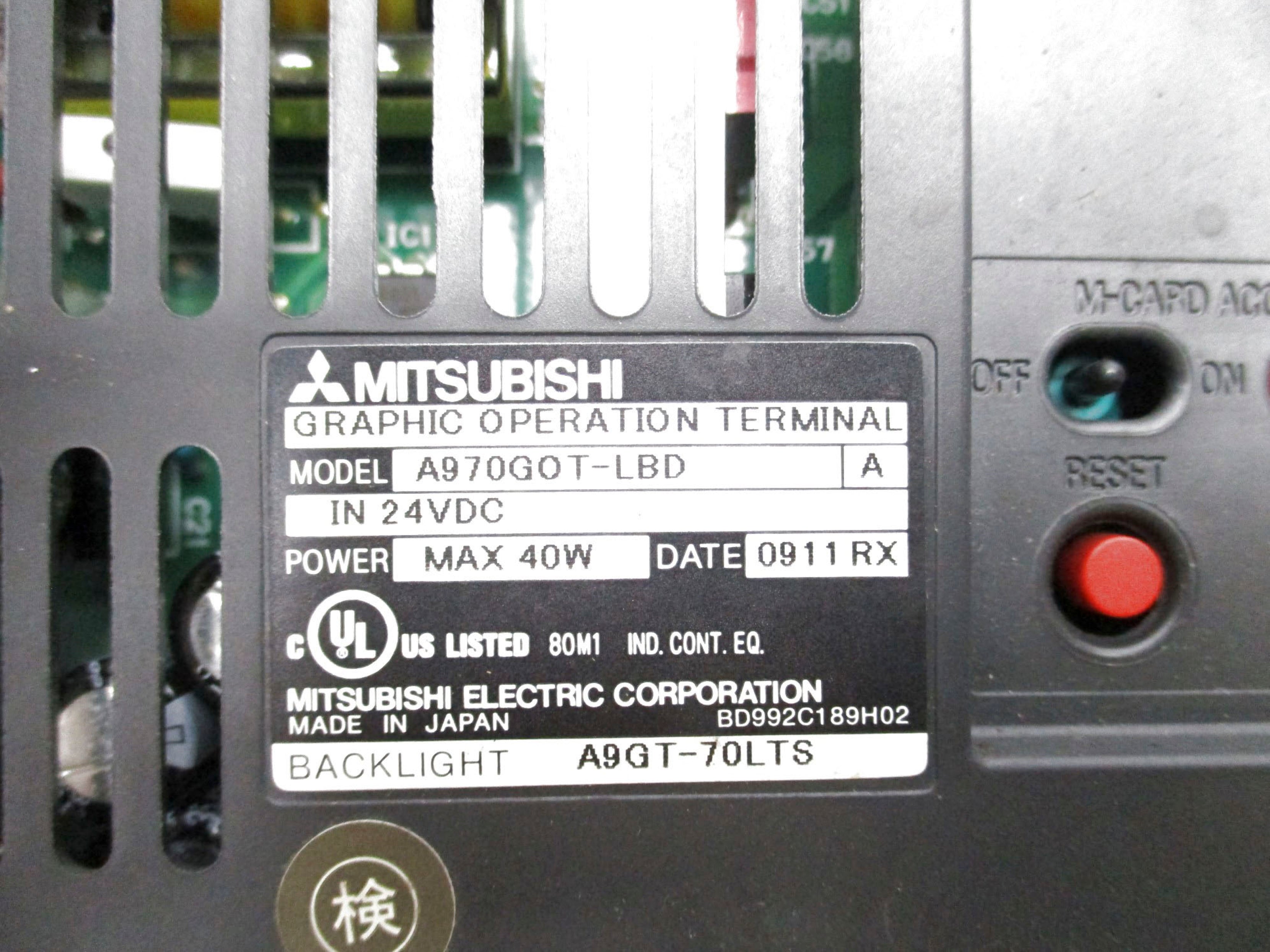 MITSUBISHI A970GOT-LBD UNMP