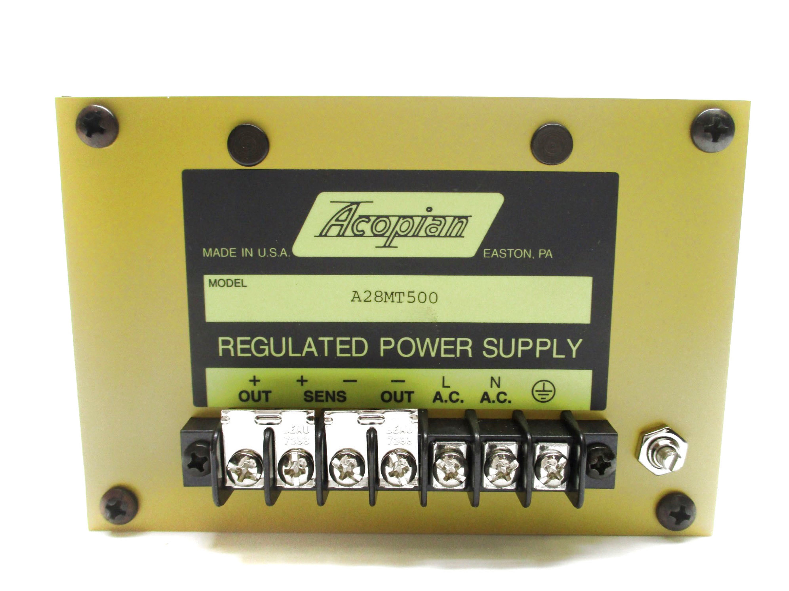 ACOPIAN A28MT500 NSMP