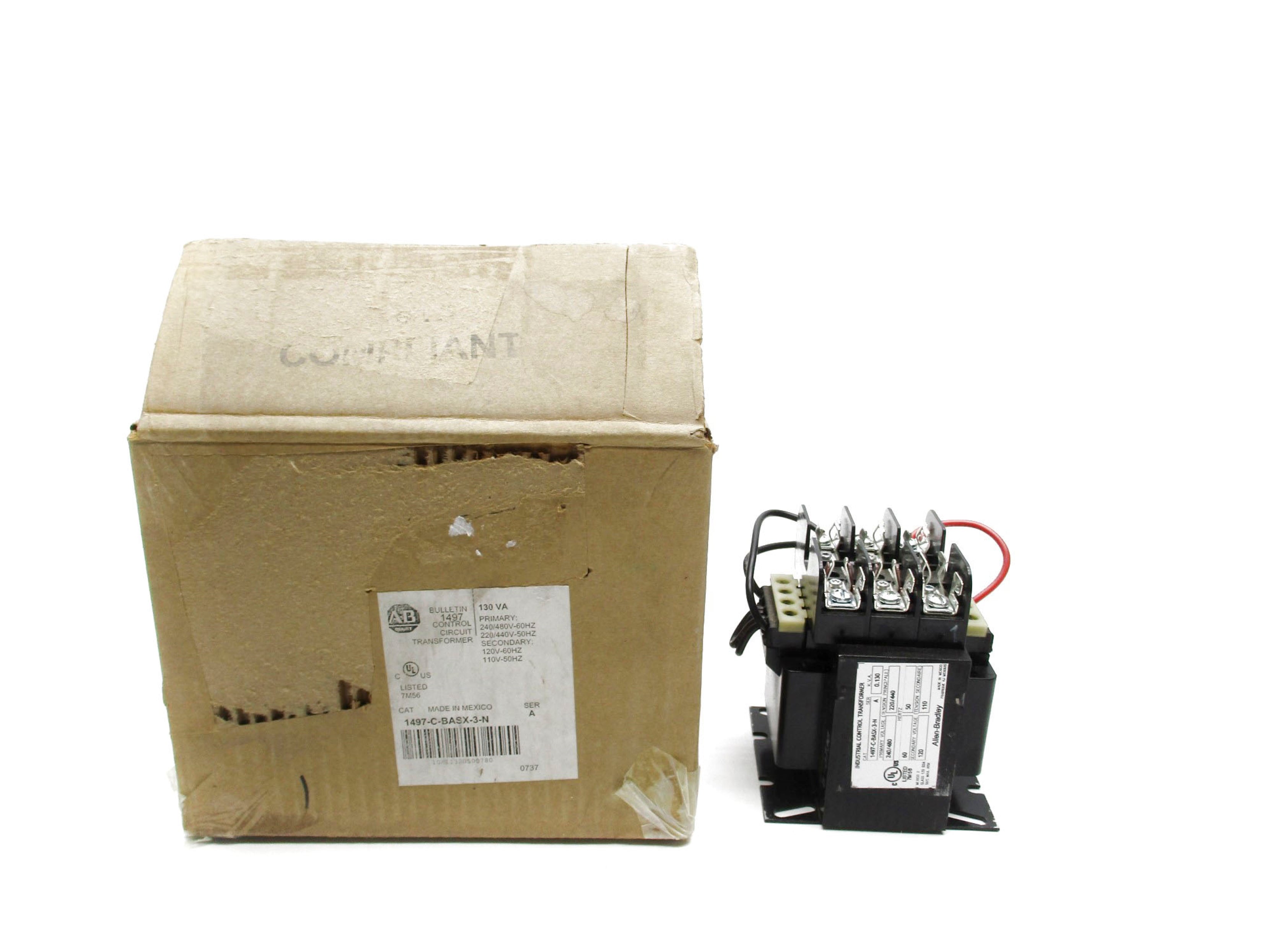 ALLEN BRADLEY 1497-C-BASX-3-N SER. A (BR/WH) NSMP