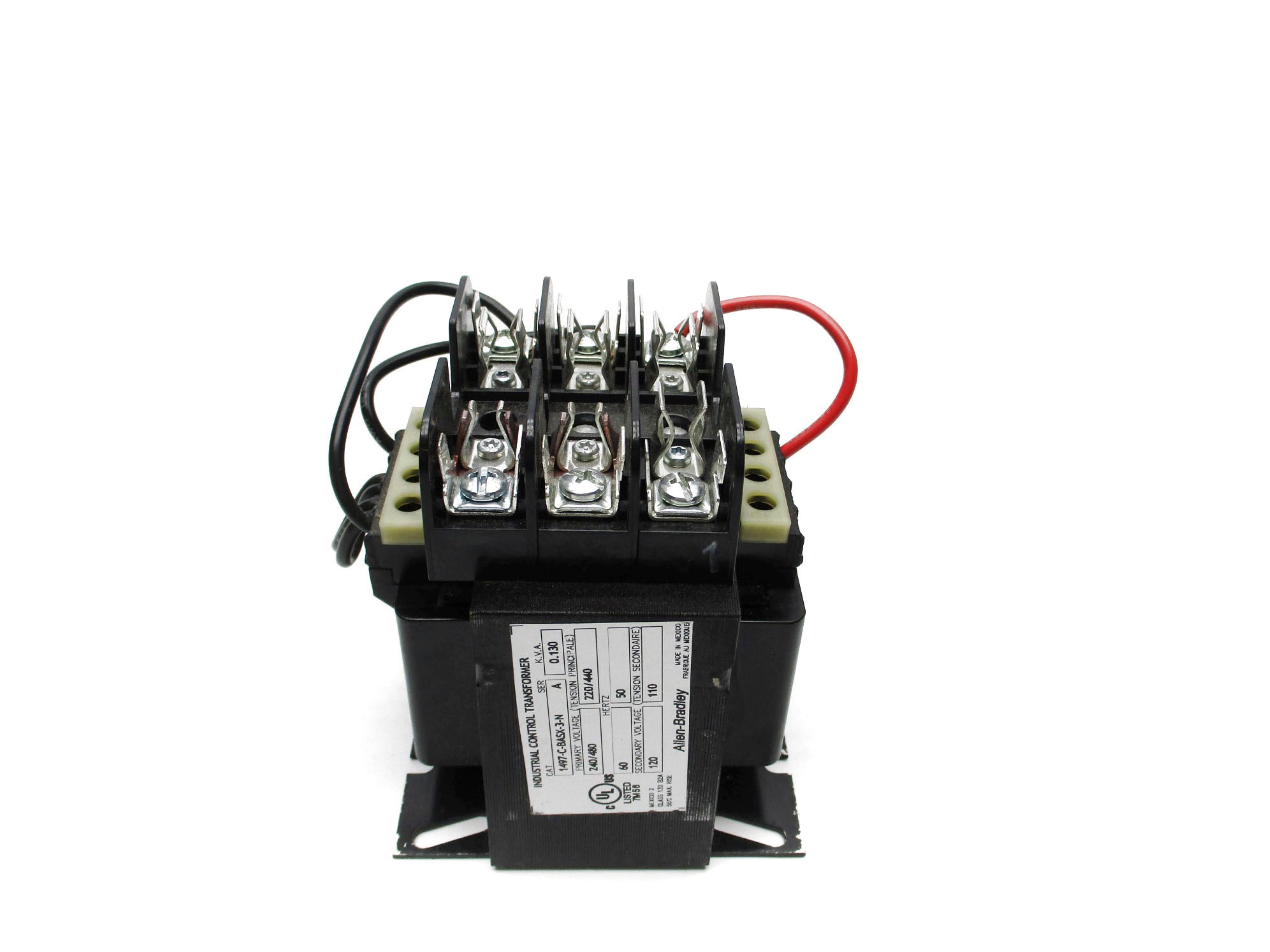 ALLEN BRADLEY 1497-C-BASX-3-N SER. A (BR/WH) NSMP