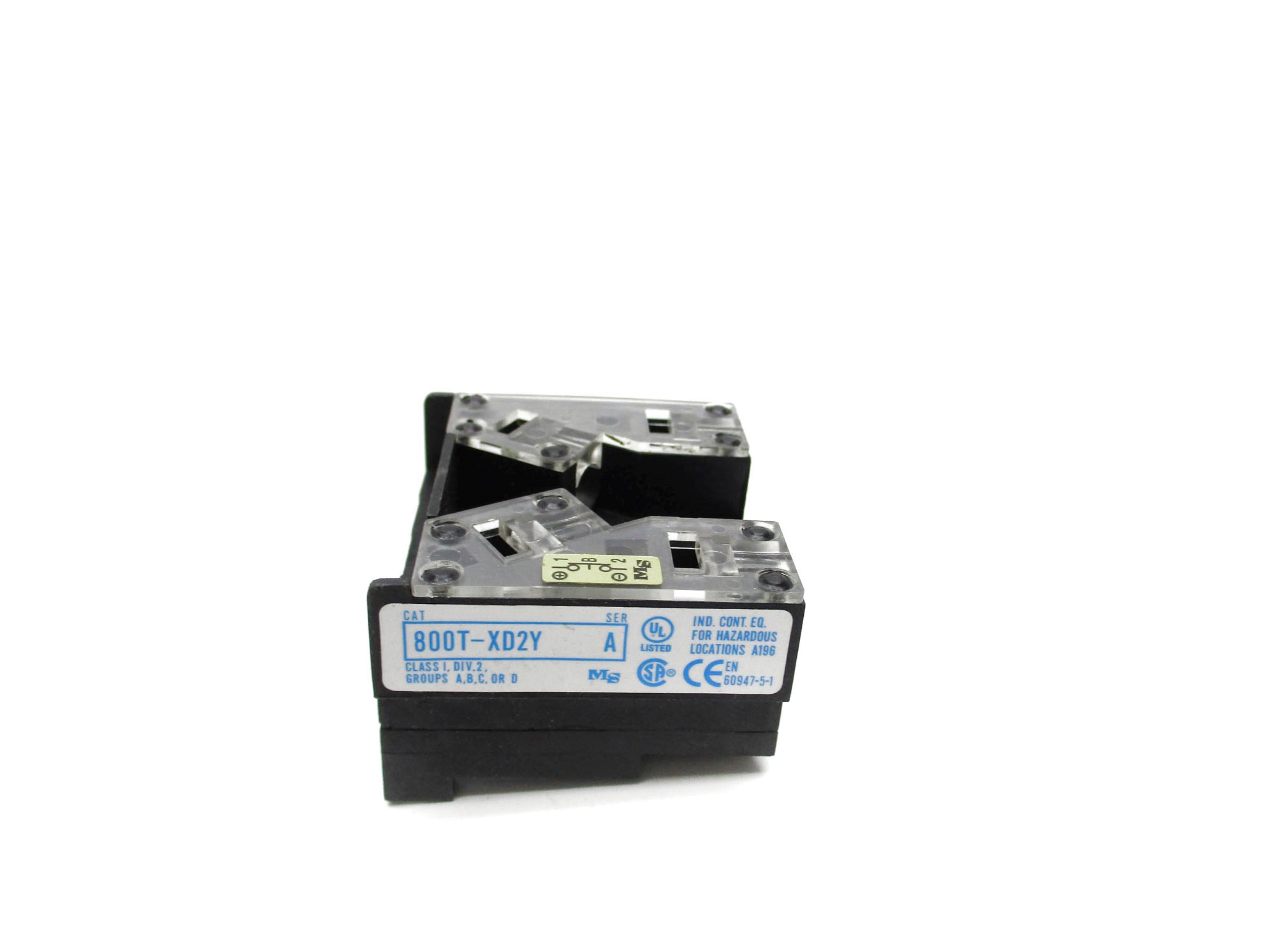ALLEN BRADLEY 800T-XD2Y SER. A (WH) NSMP