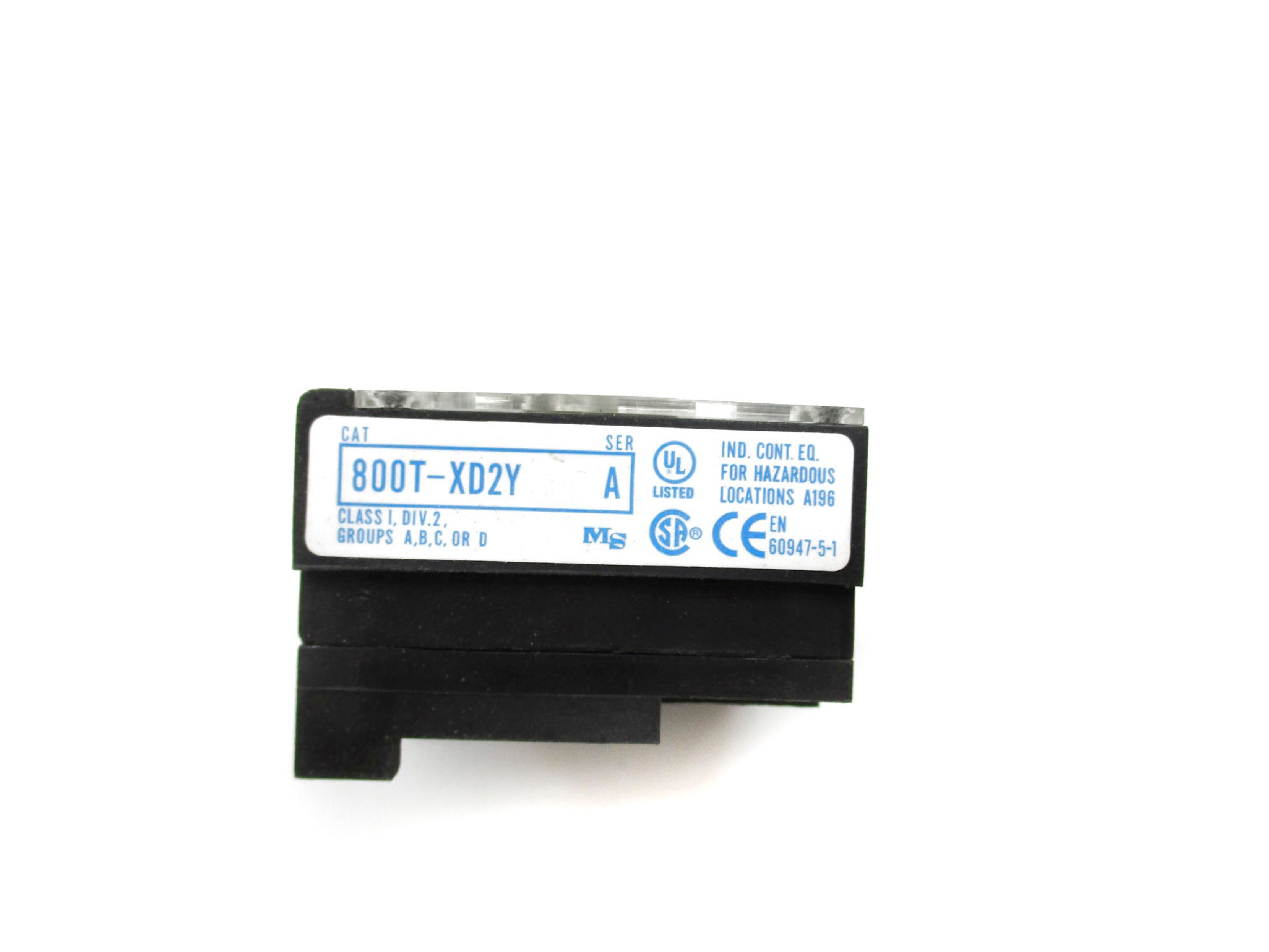 ALLEN BRADLEY 800T-XD2Y SER. A (WH) NSMP