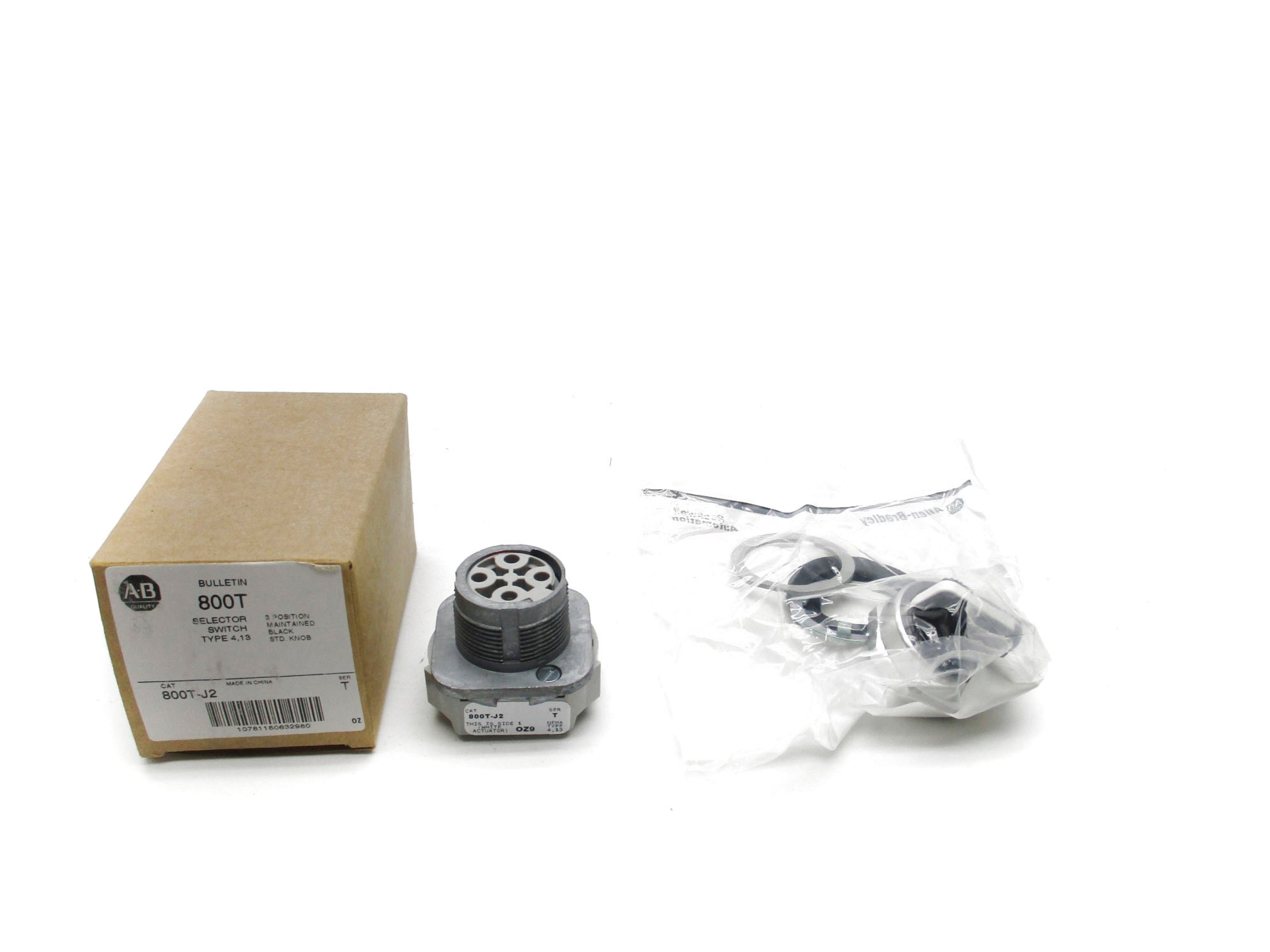ALLEN BRADLEY 800T-J2 SER. T (BR/WH) NSMP