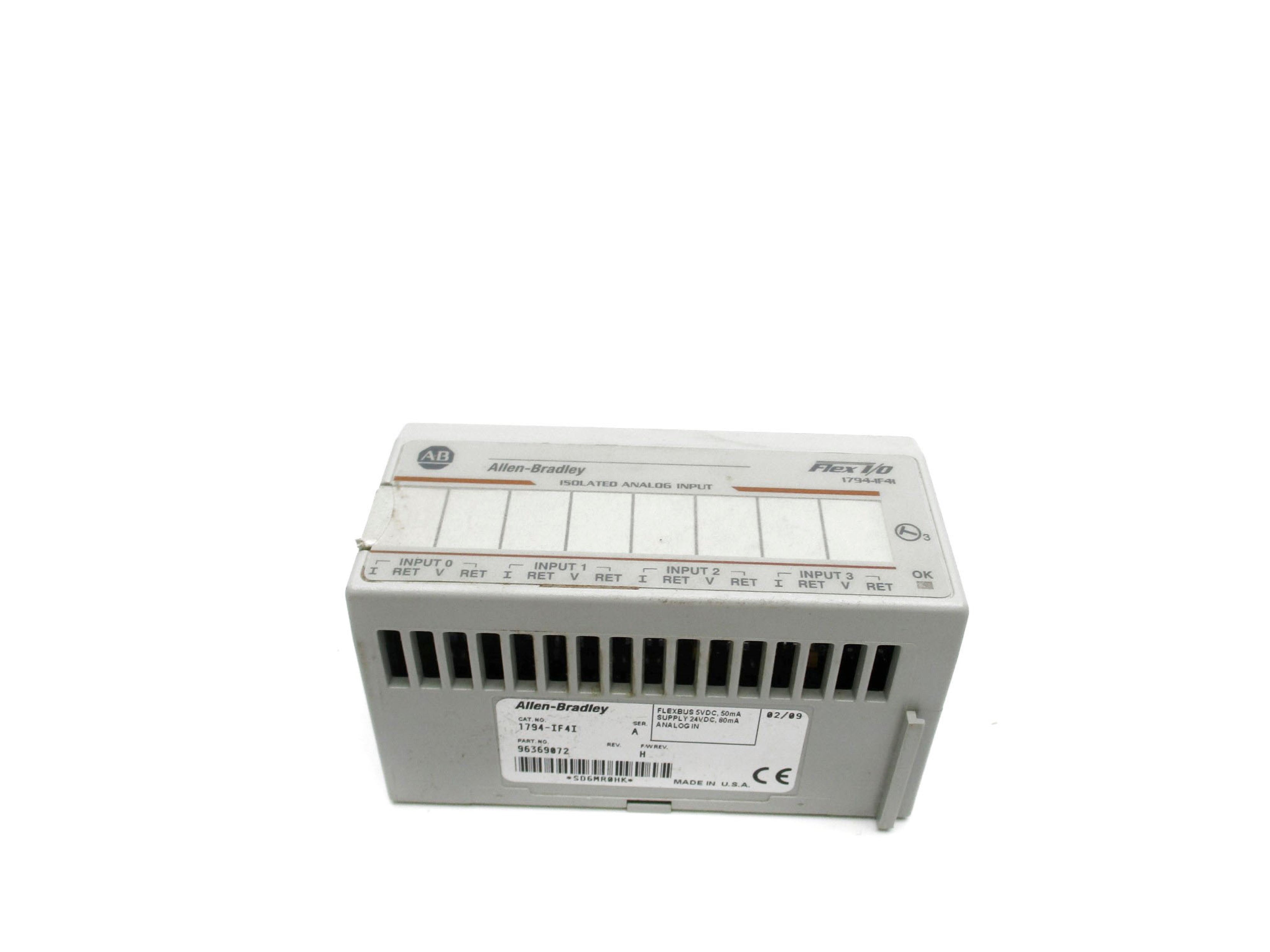 ALLEN BRADLEY 1794-IF4I SER. A F/W H UNMP