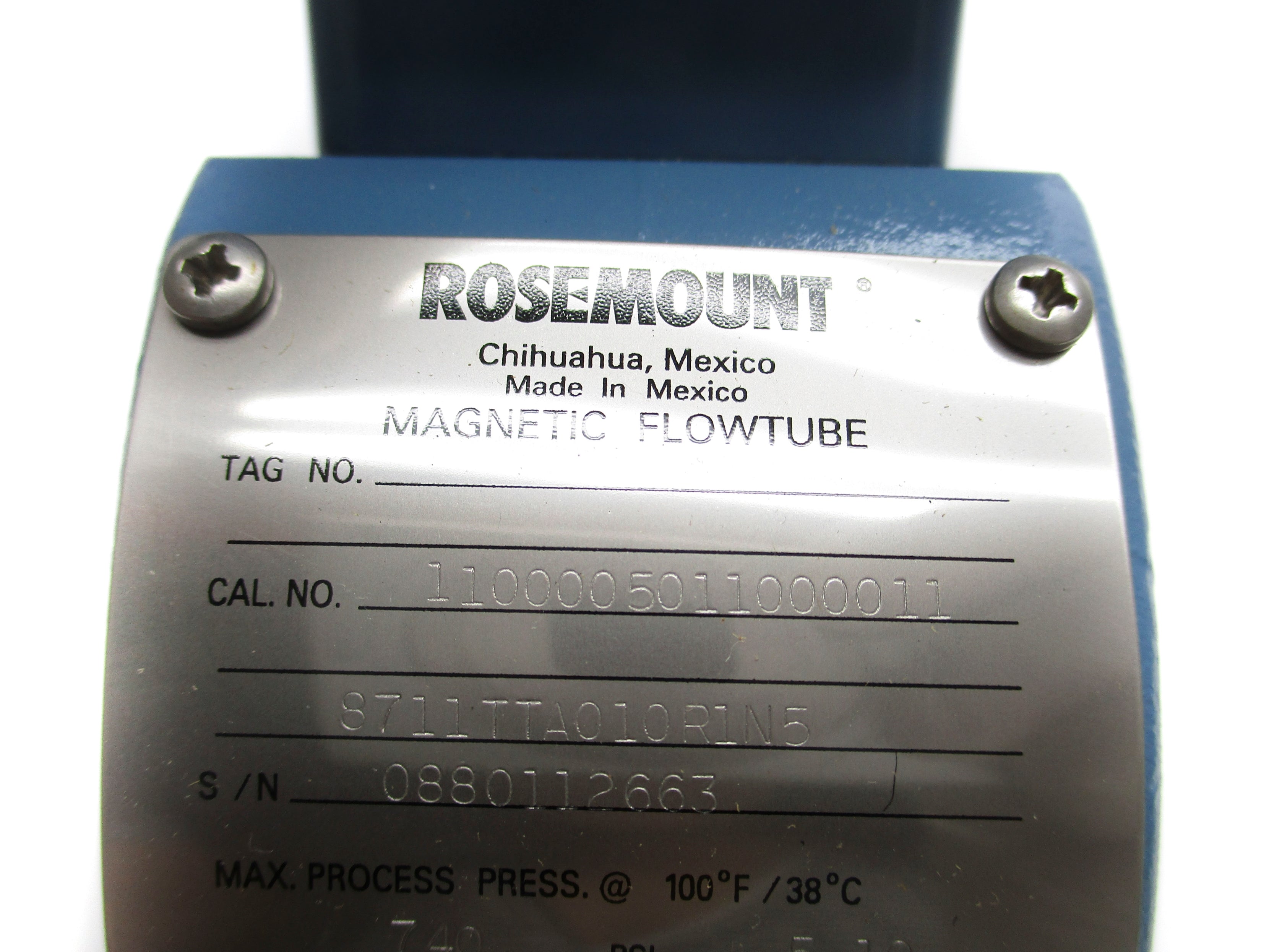 ROSEMOUNT 8711TTA010R1N5 UNMP