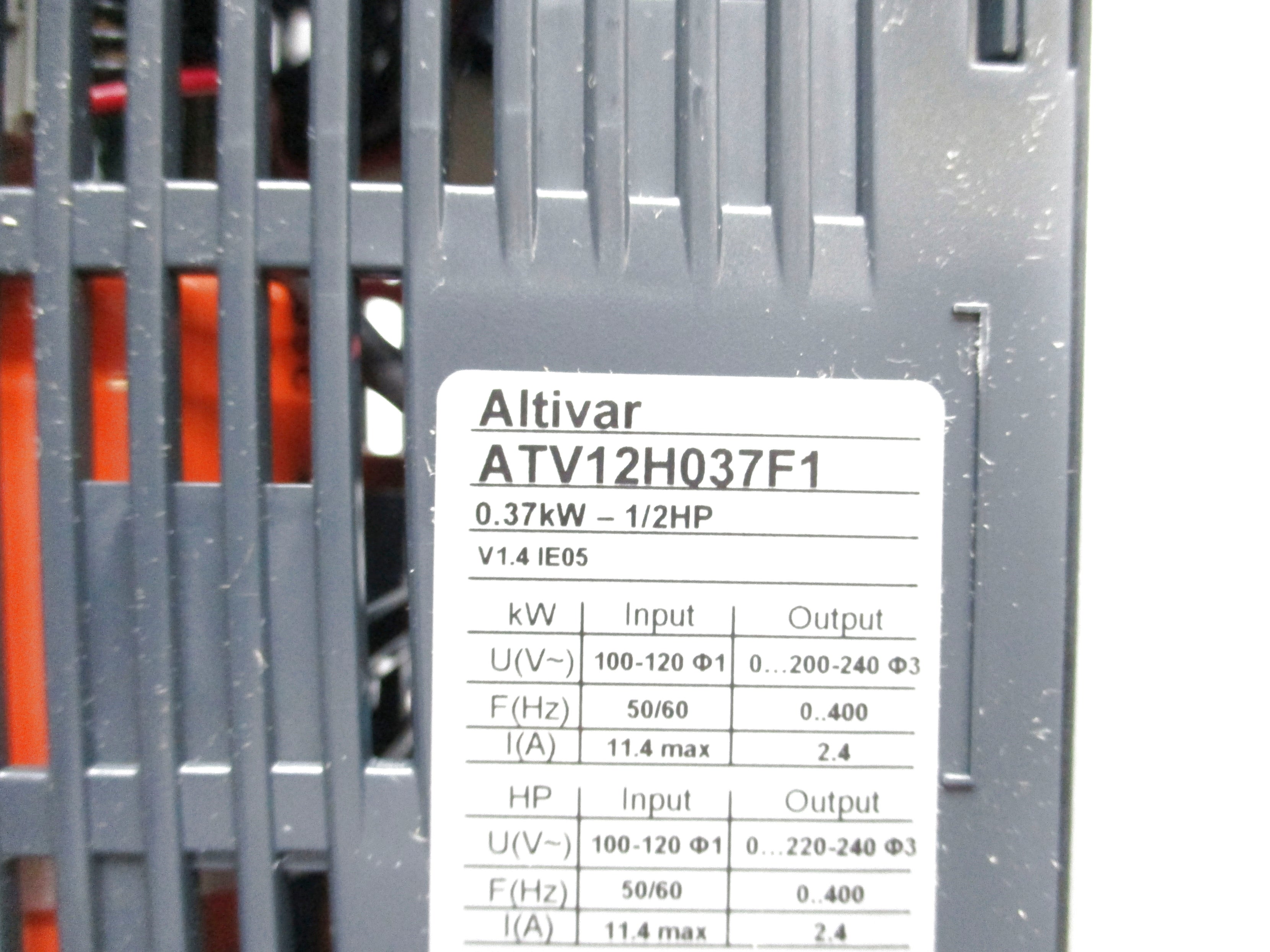SCHNEIDER ATV12H037F1 NSMP