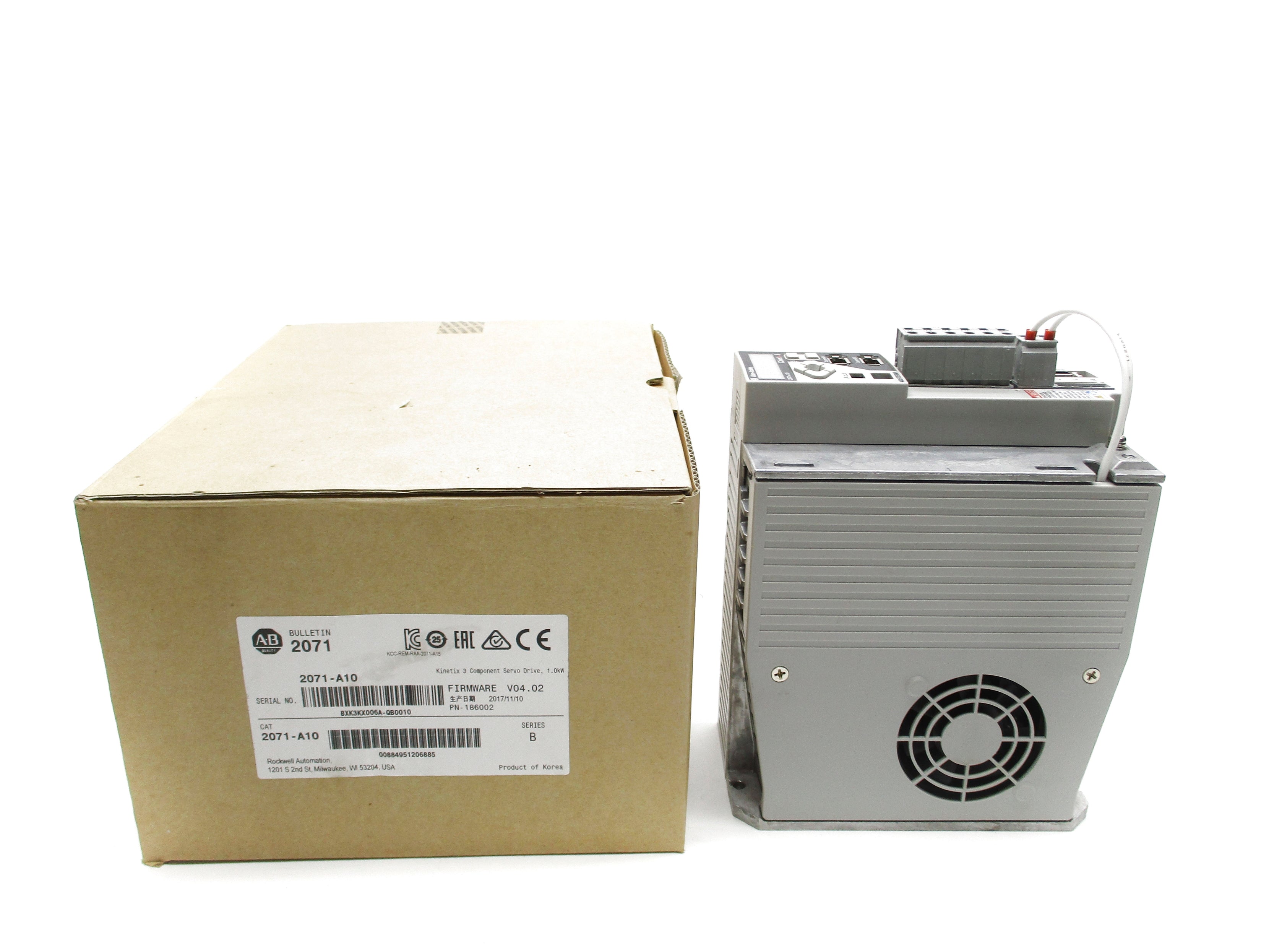 ALLEN BRADLEY 2071-A10 SER. B F/W V04.02 NSMP