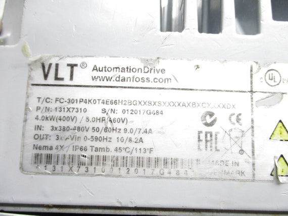DANFOSS 131X7310 (AS PICTURED) UNMP