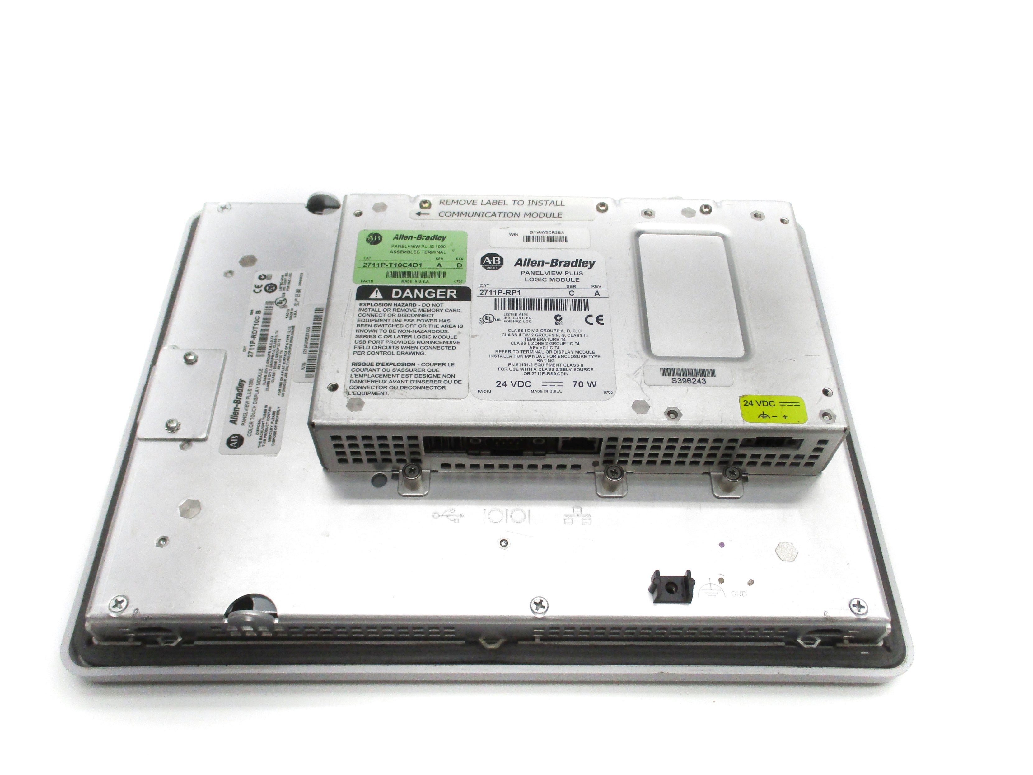ALLEN BRADLEY 2711P-RDT10C SER. B (AS PICTURED) UNMP