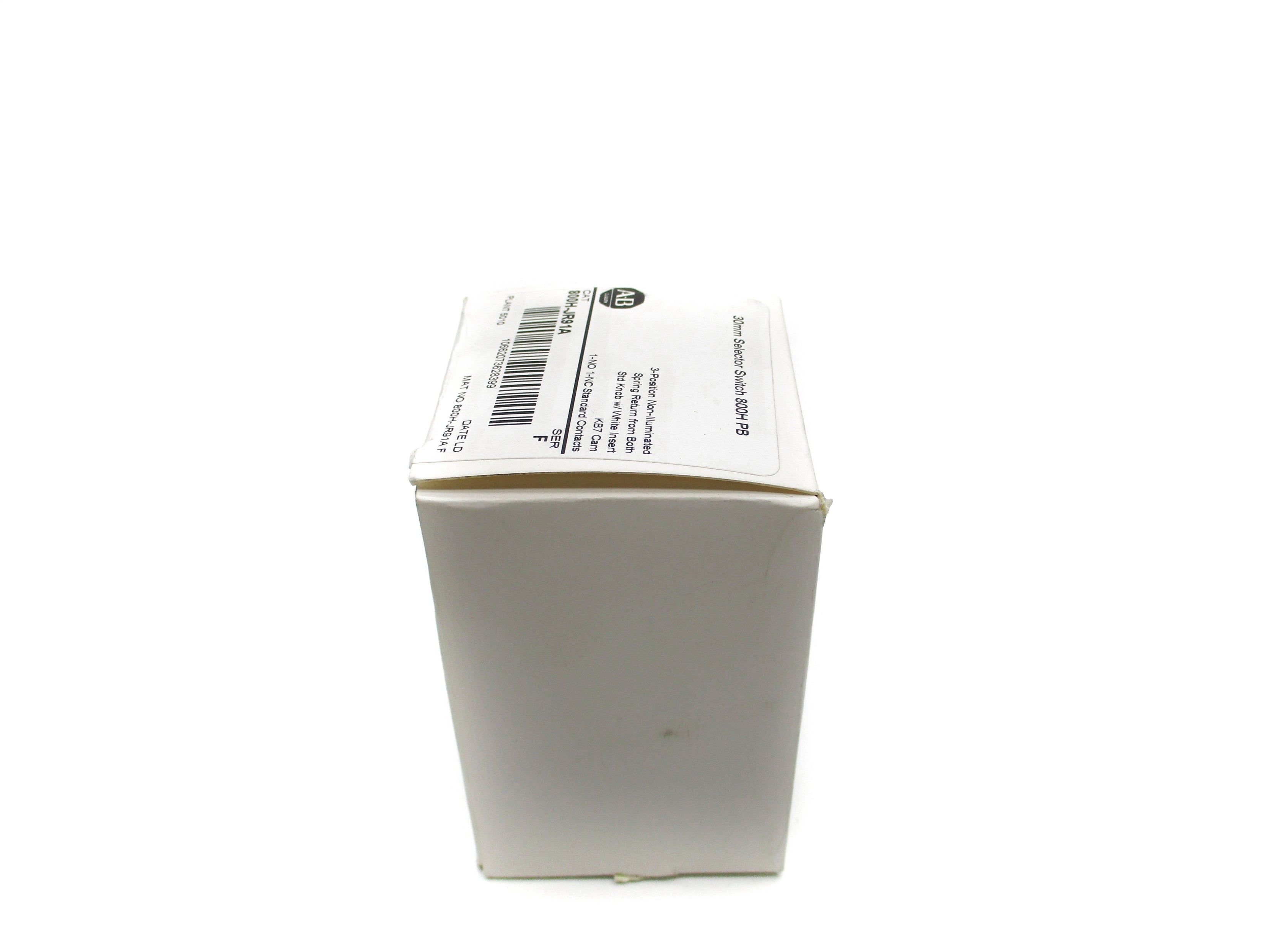 ALLEN BRADLEY 800H-JR91A SER. F (WH) NSFS