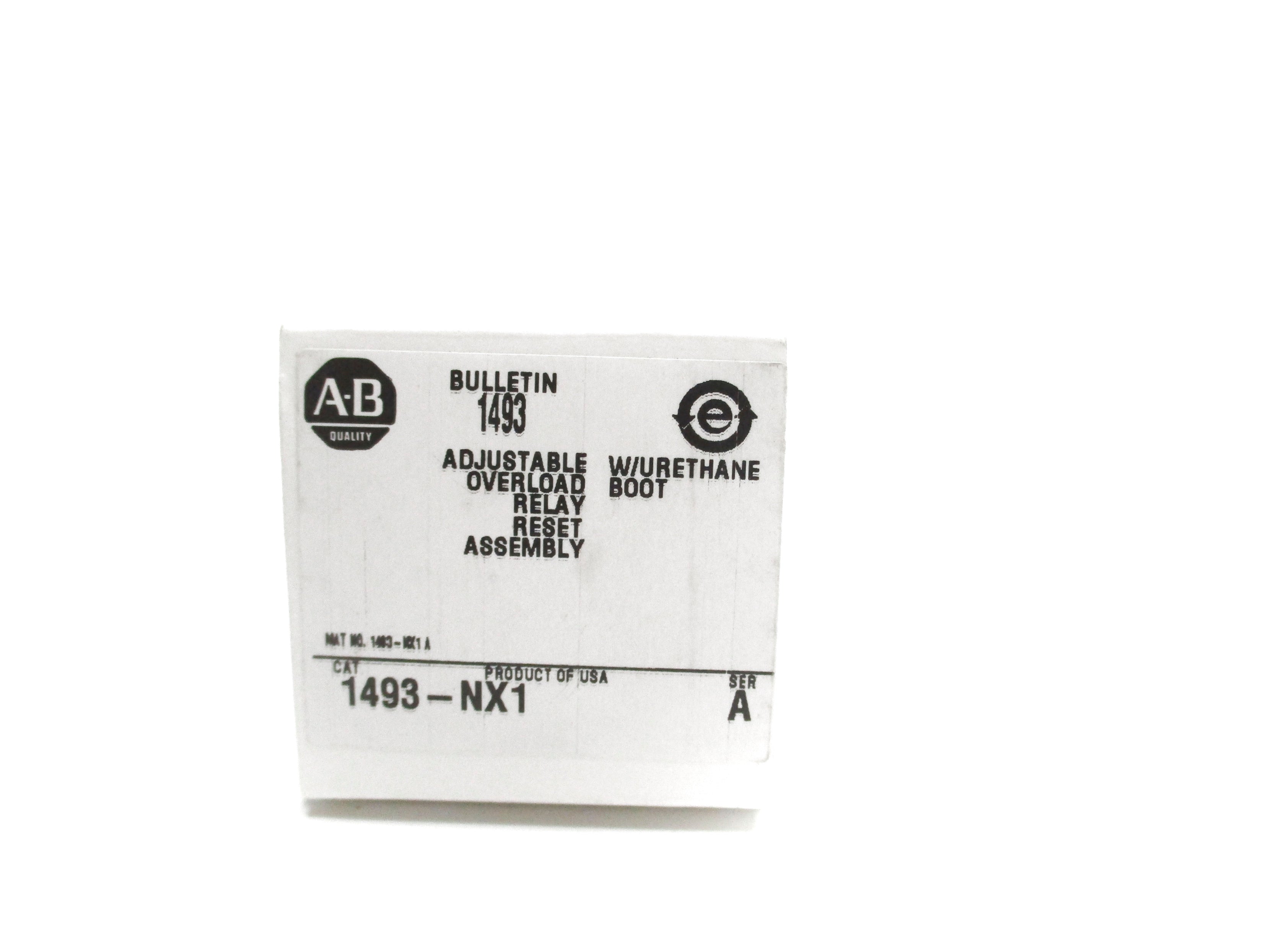 ALLEN BRADLEY 1493-NX1 SER. A (WH) NSMP
