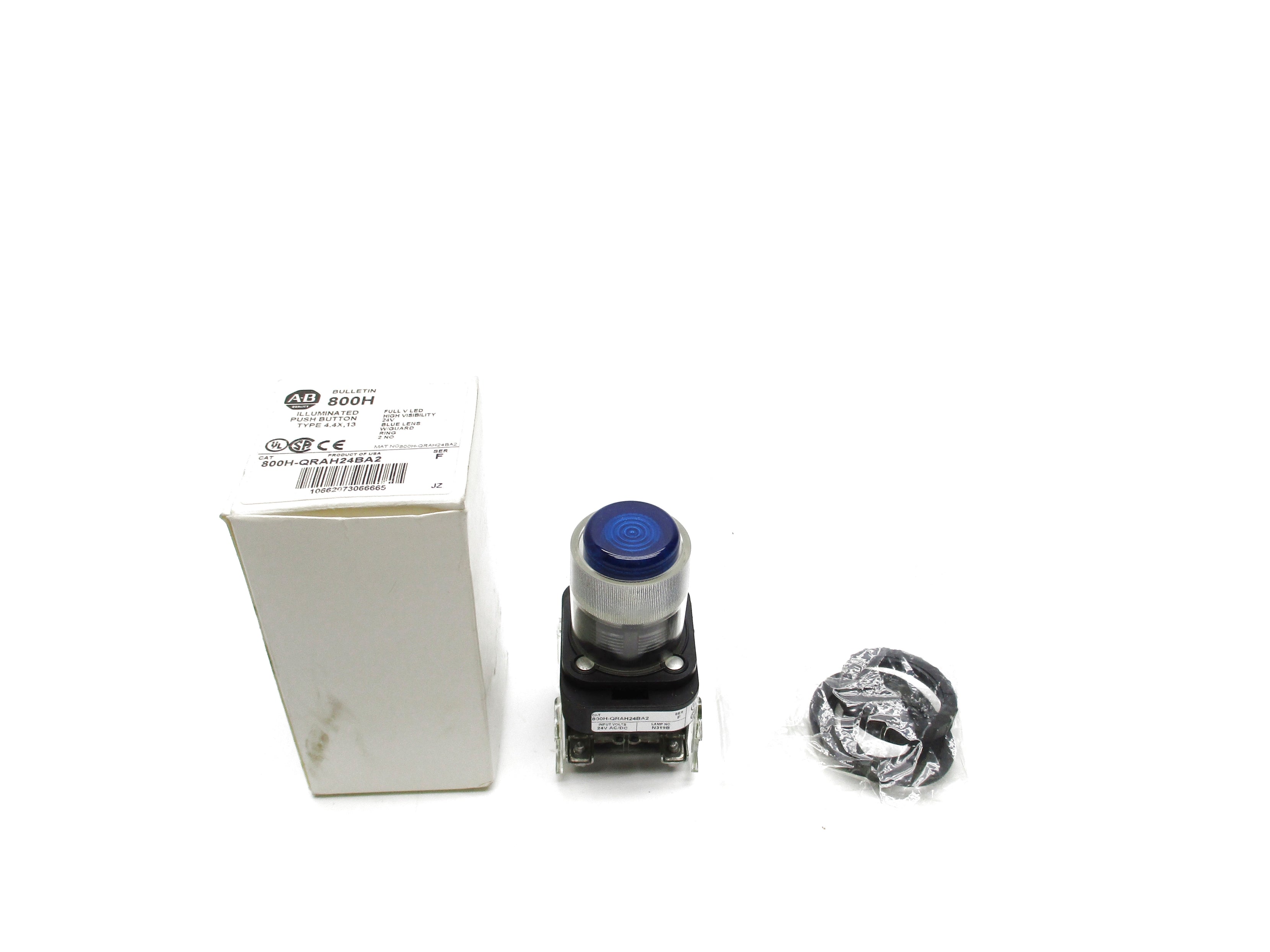 ALLEN BRADLEY 800H-QRAH24BA2 SER. F (WH) NSMP