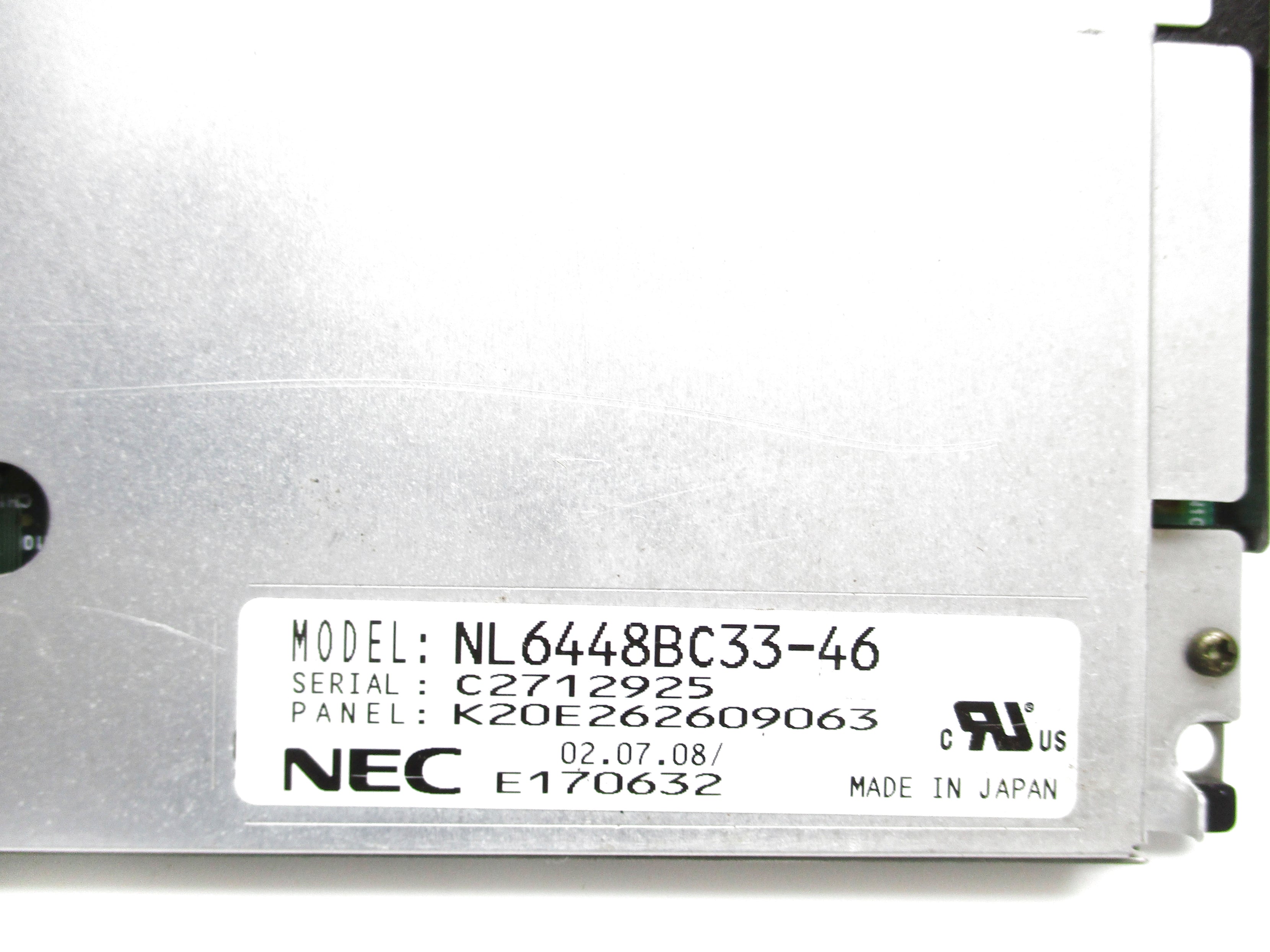 NEC NL6448BC33-46 UNMP