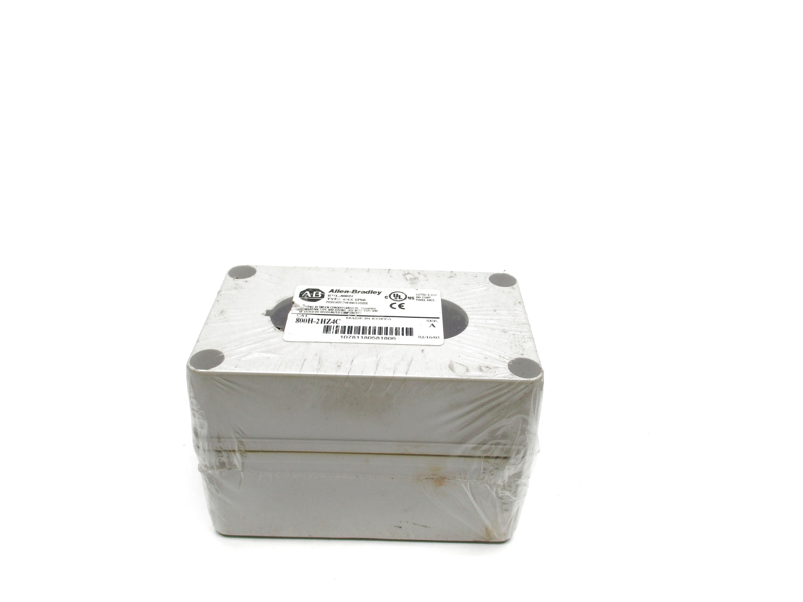 ALLEN BRADLEY 800H-2HZ4C SER. A (WH) NSMP