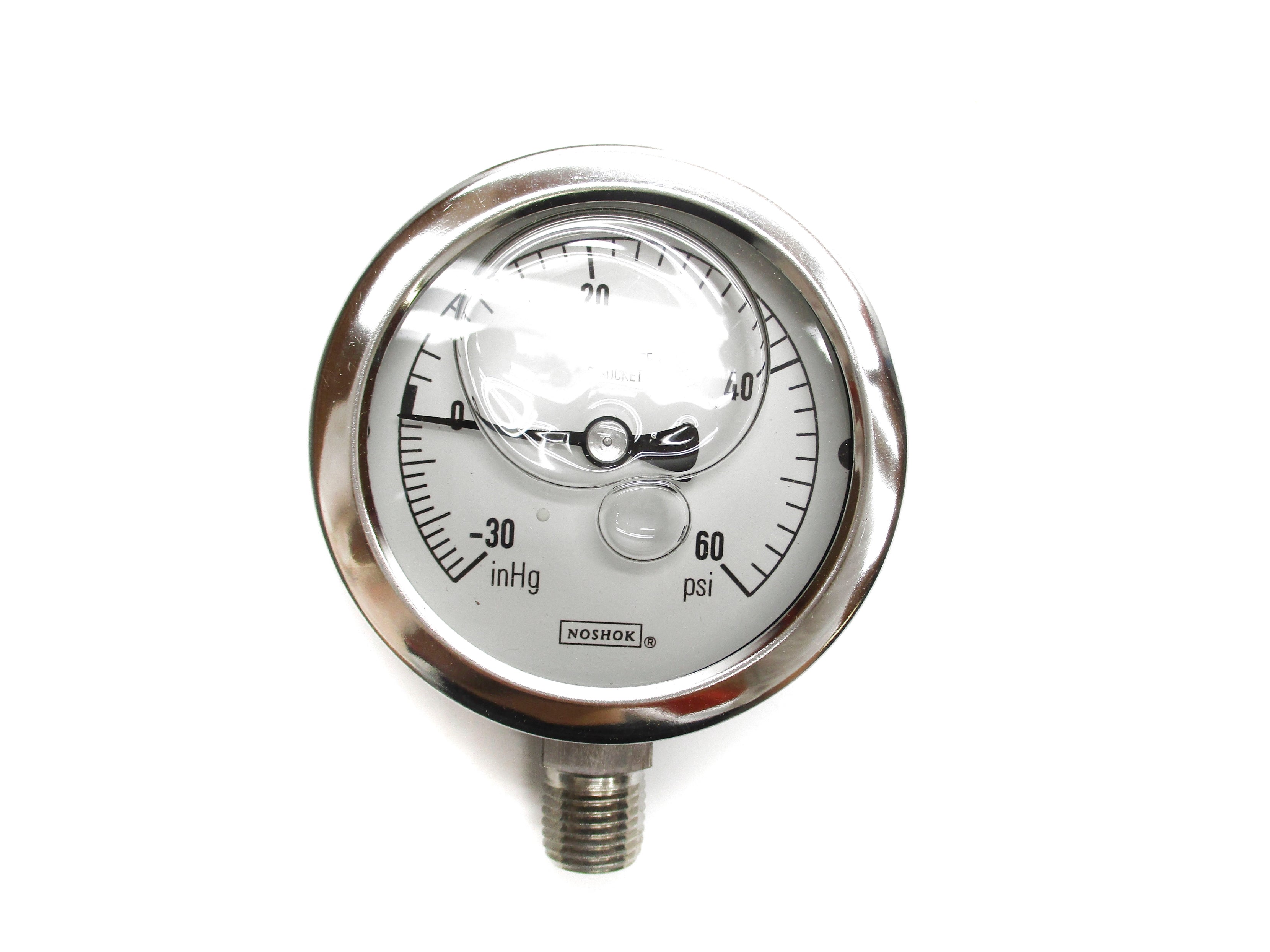 NOSHOK 25-500-30/60 -30"HG-60PSI NSMP