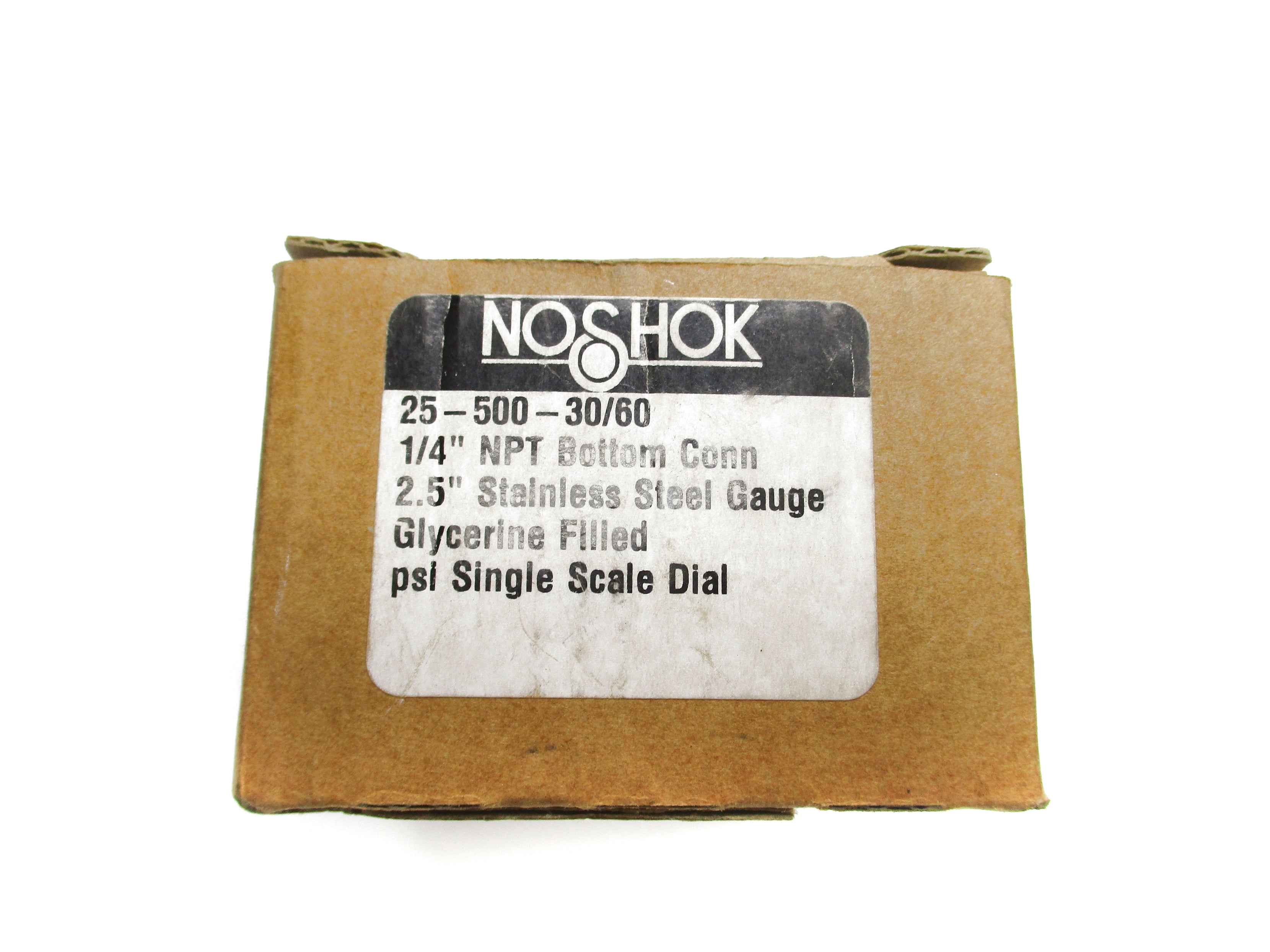 NOSHOK 25-500-30/60 -30"HG-60PSI NSMP