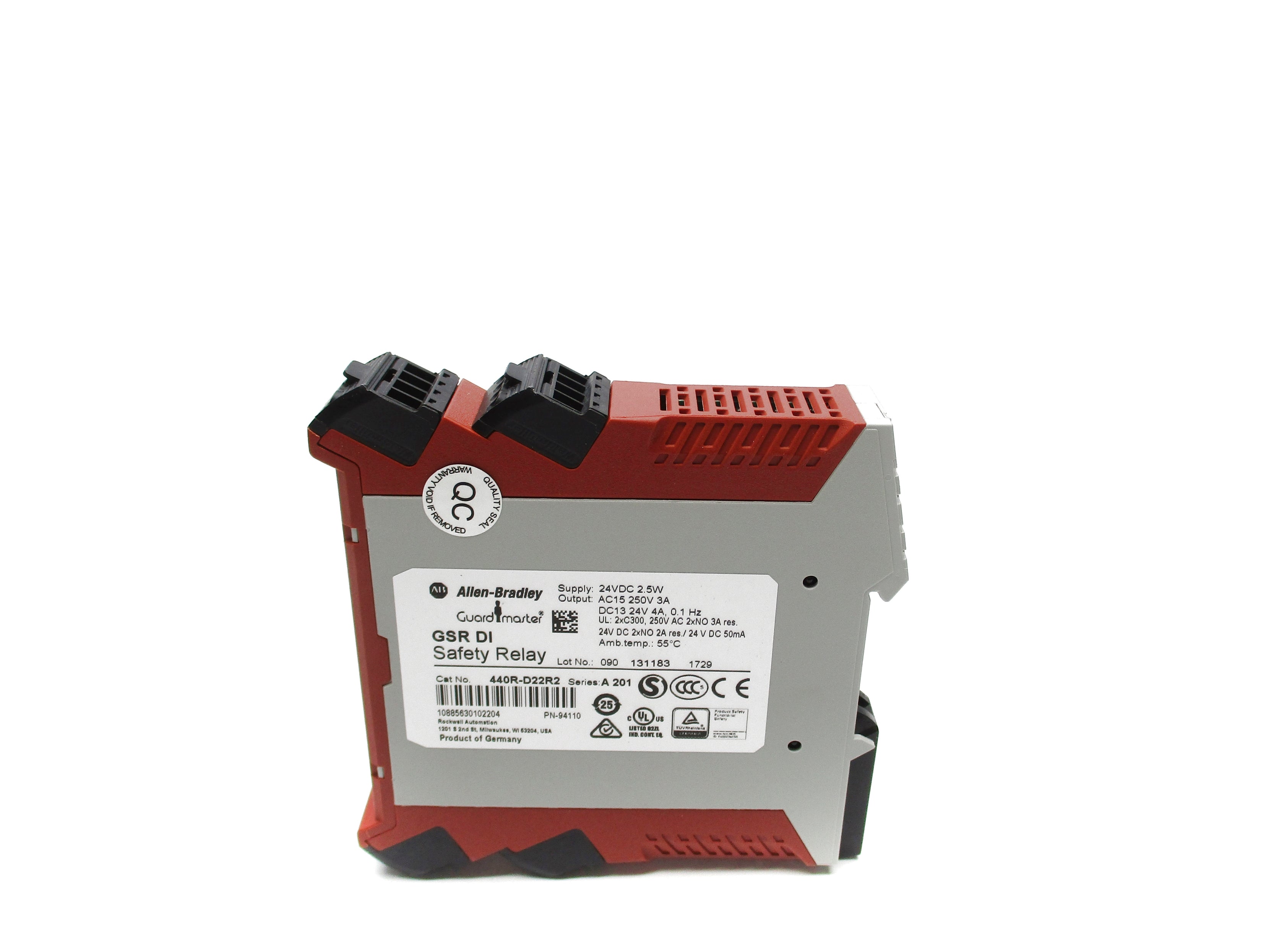 ALLEN BRADLEY 440R-D22R2 SER. A 24VDC 4A (WH) NSMP
