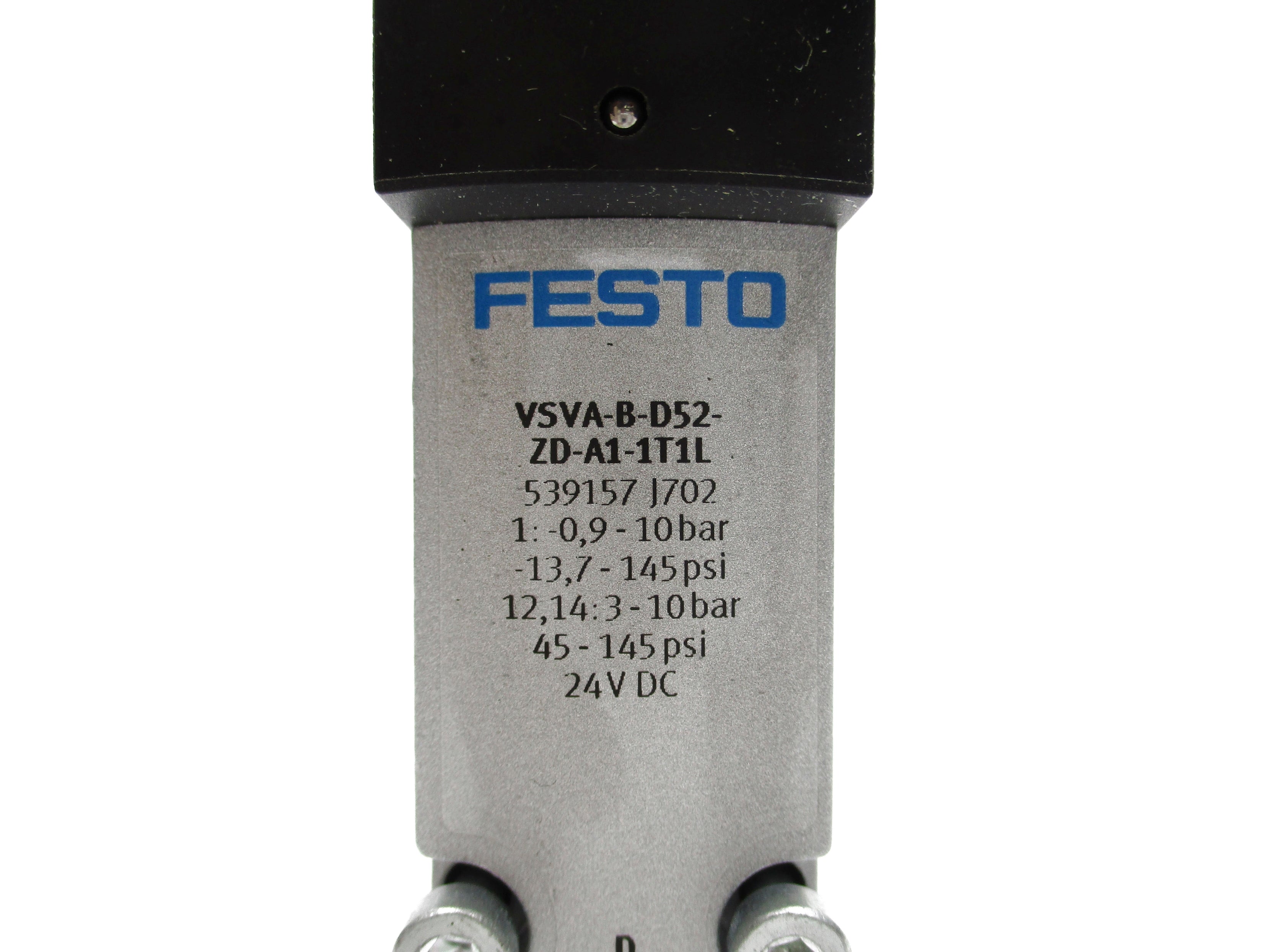 FESTO VSVA-B-D52-ZD-A1-1T1L 24VDC 45-145PSI NSMP