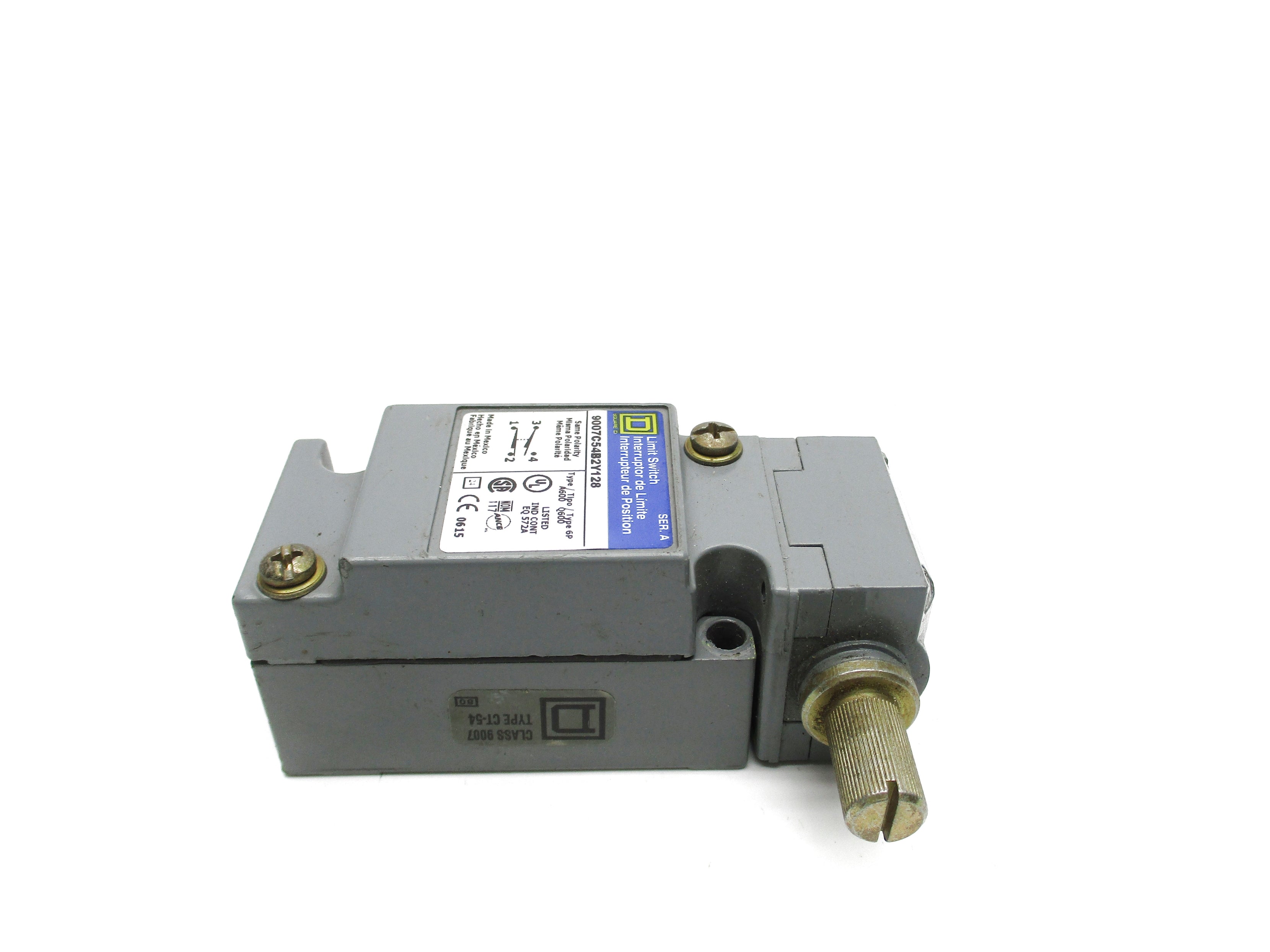 SQUARE D 9007C54B2Y128 SER. A UNMP
