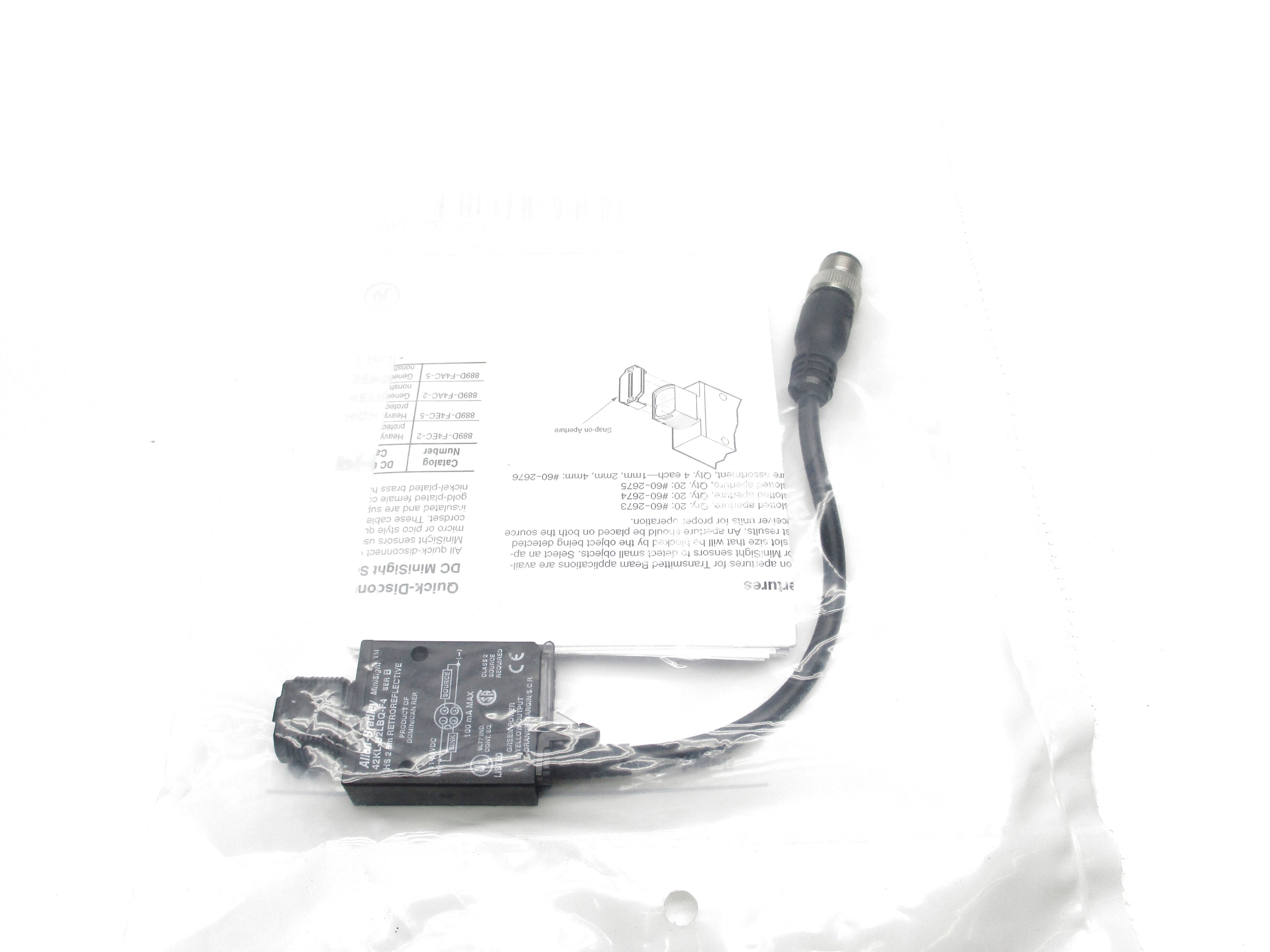 ALLEN BRADLEY 42KL-U2LBQ-F4 SER. B (WH) NSMP