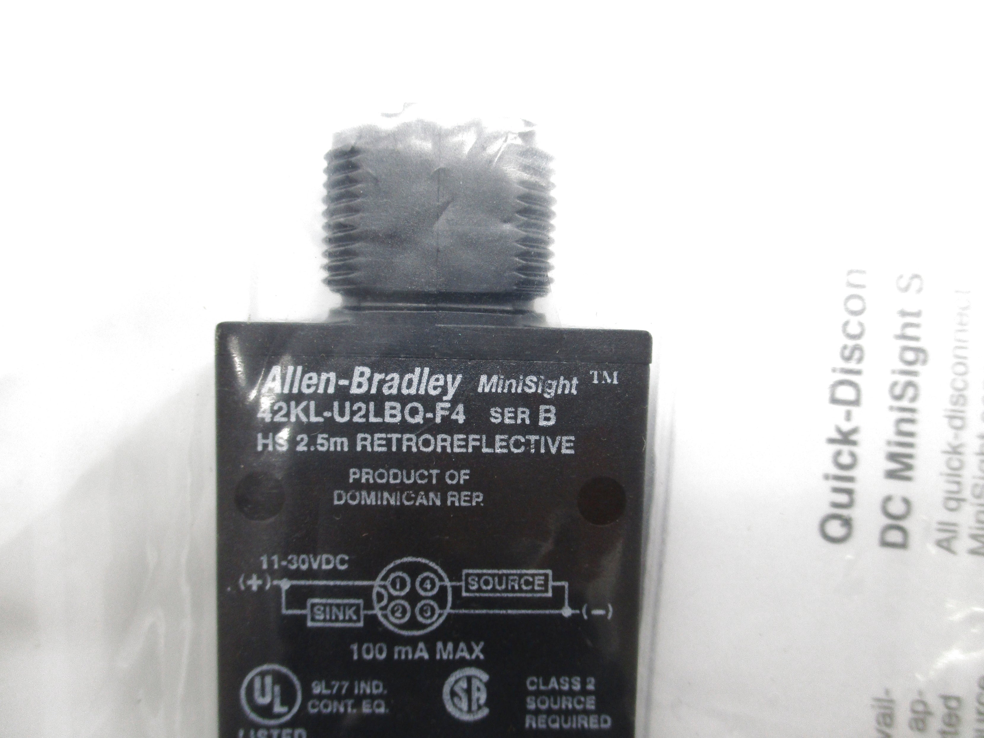 ALLEN BRADLEY 42KL-U2LBQ-F4 SER. B (WH) NSMP