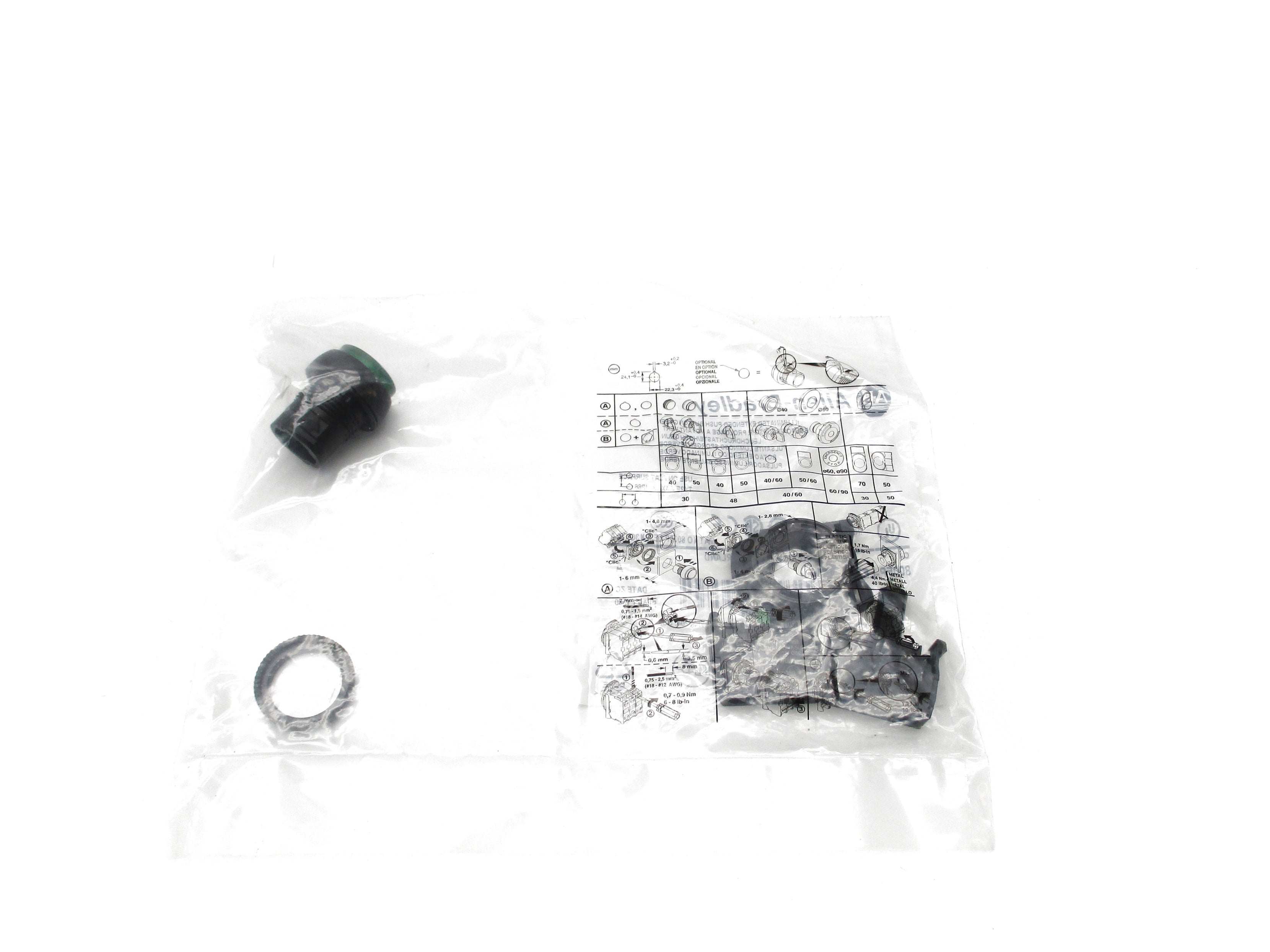 ALLEN BRADLEY 800FP-LE3PN3GX10 SER. A (WH) NSMP