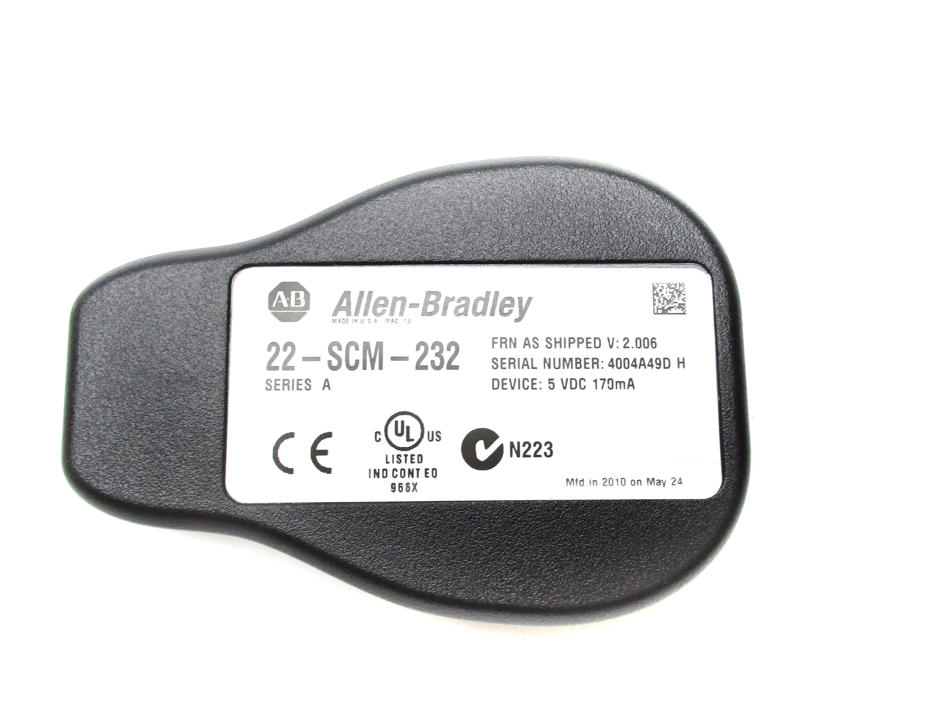 ALLEN BRADLEY 22-SCM-232 SER. A F/W V2.006 (AS PICTURED) NSMP