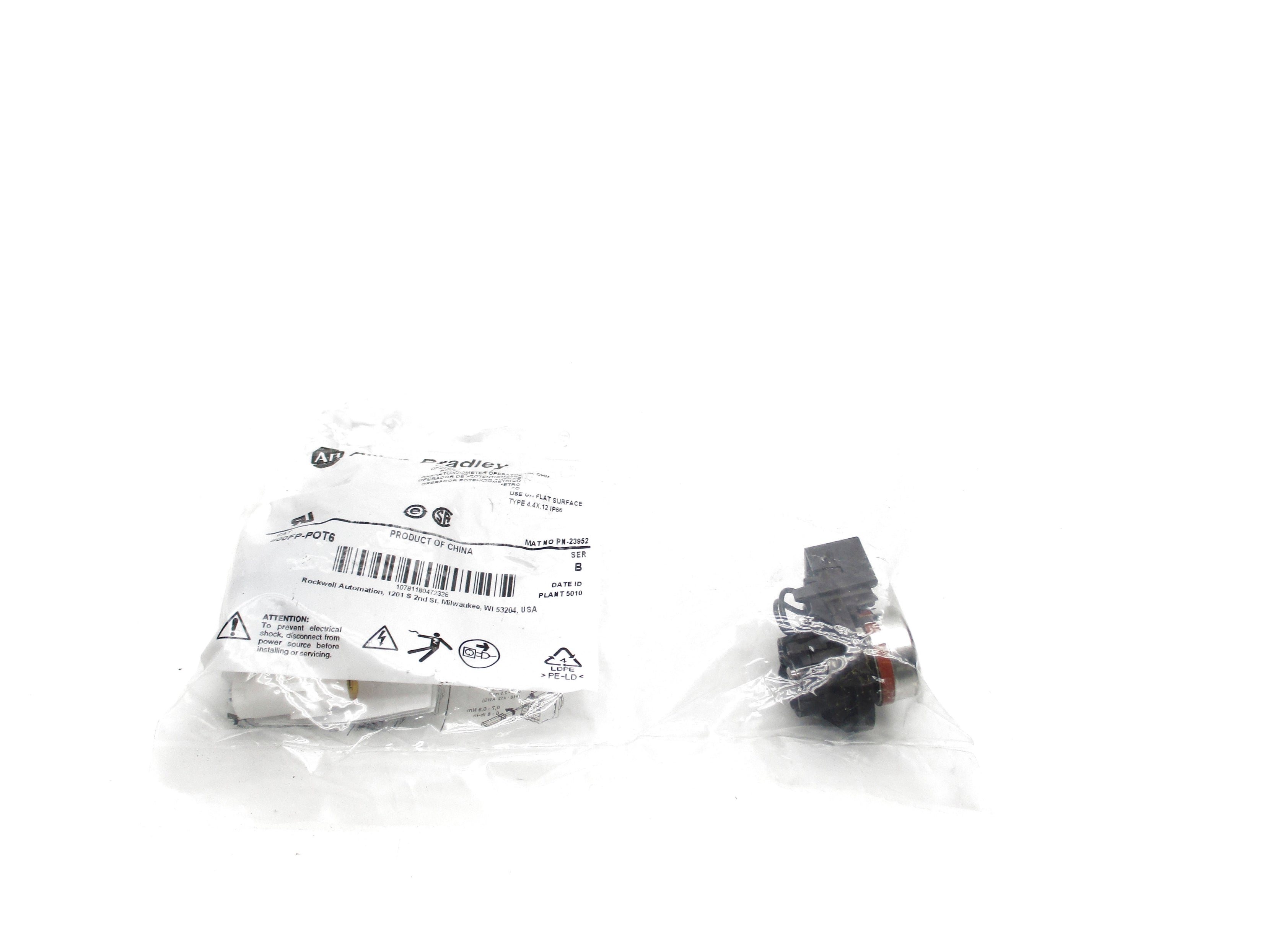 ALLEN BRADLEY 800FP-POT6 SER.B (WH) NSMP
