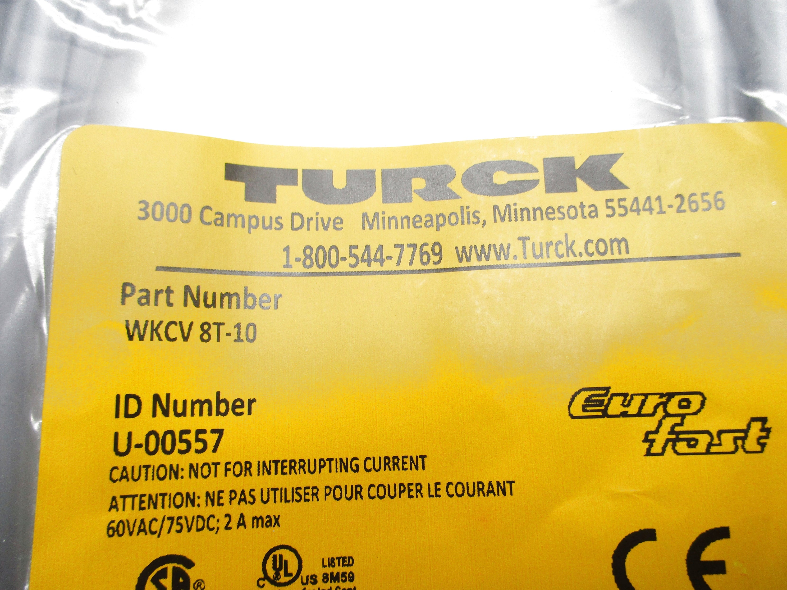 TURCK WKCV8T-10 NSMP