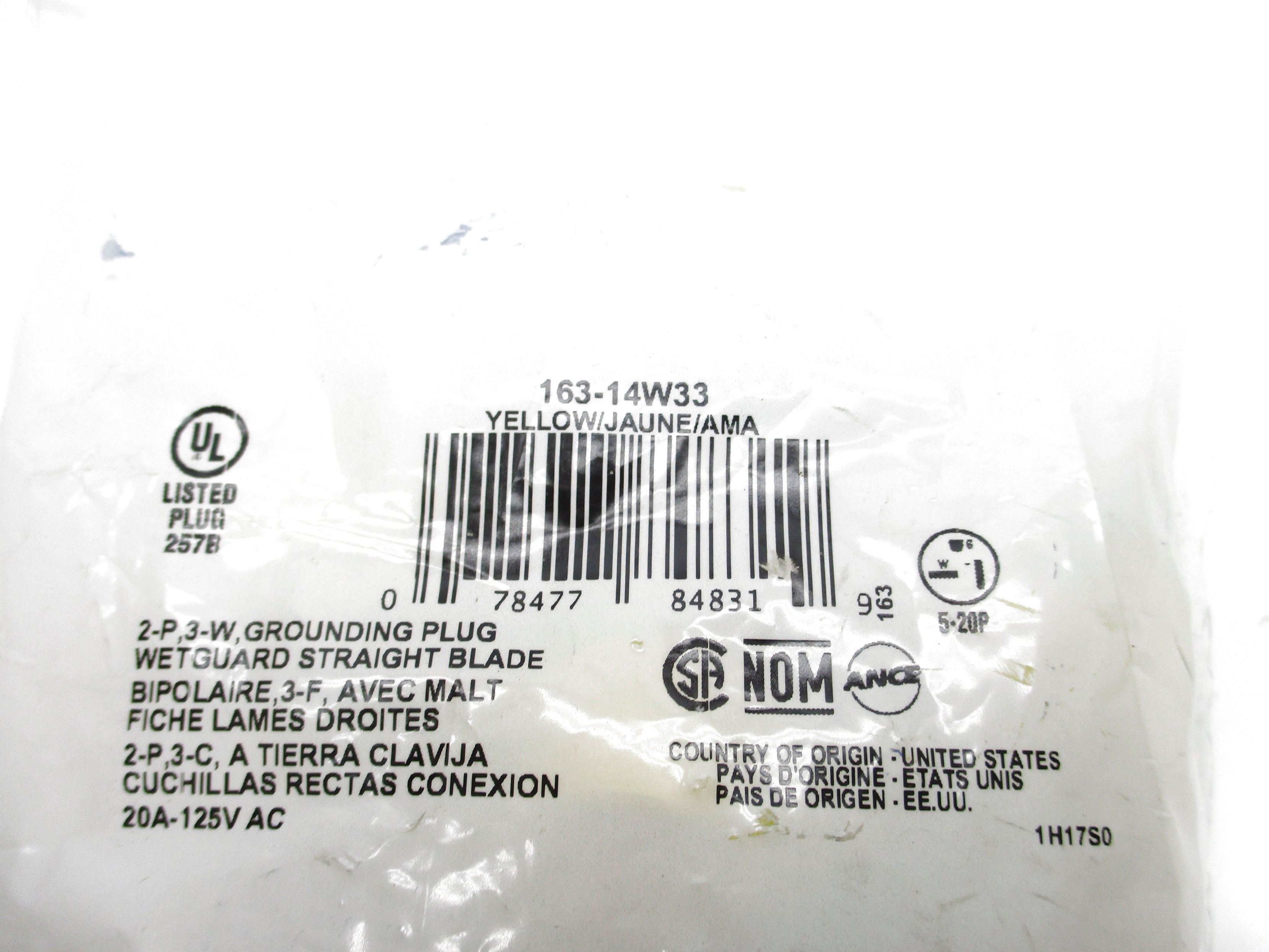 LEVITON 163-14W33 NSMP