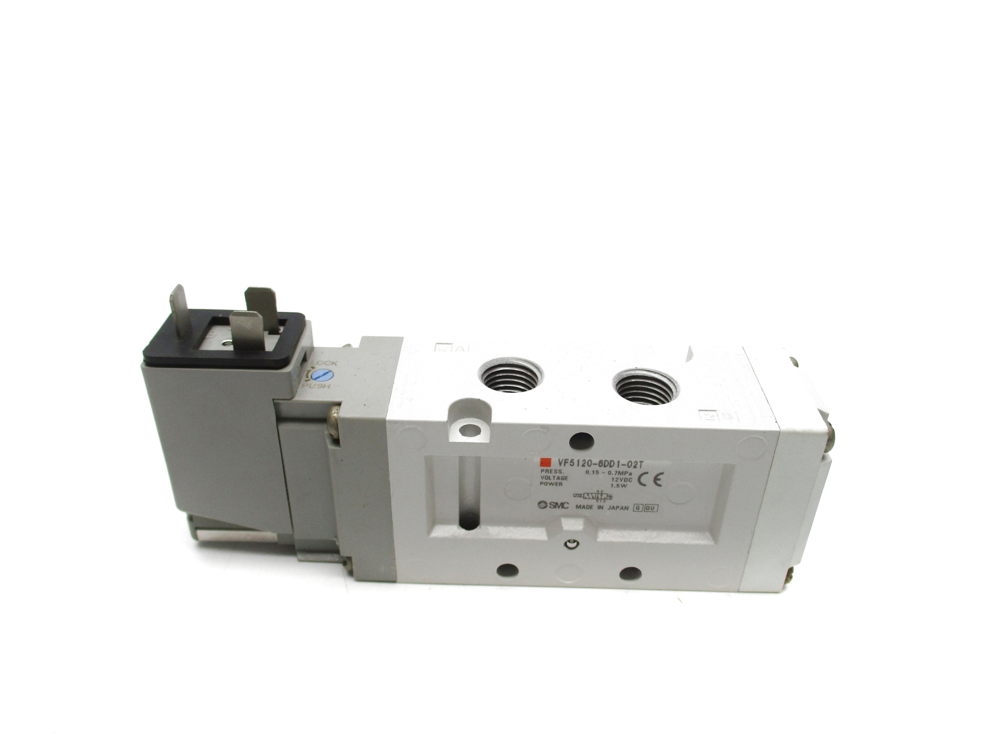 SMC VF5120-6DD1-02T 12VDC (AS PICTURED) NSNP