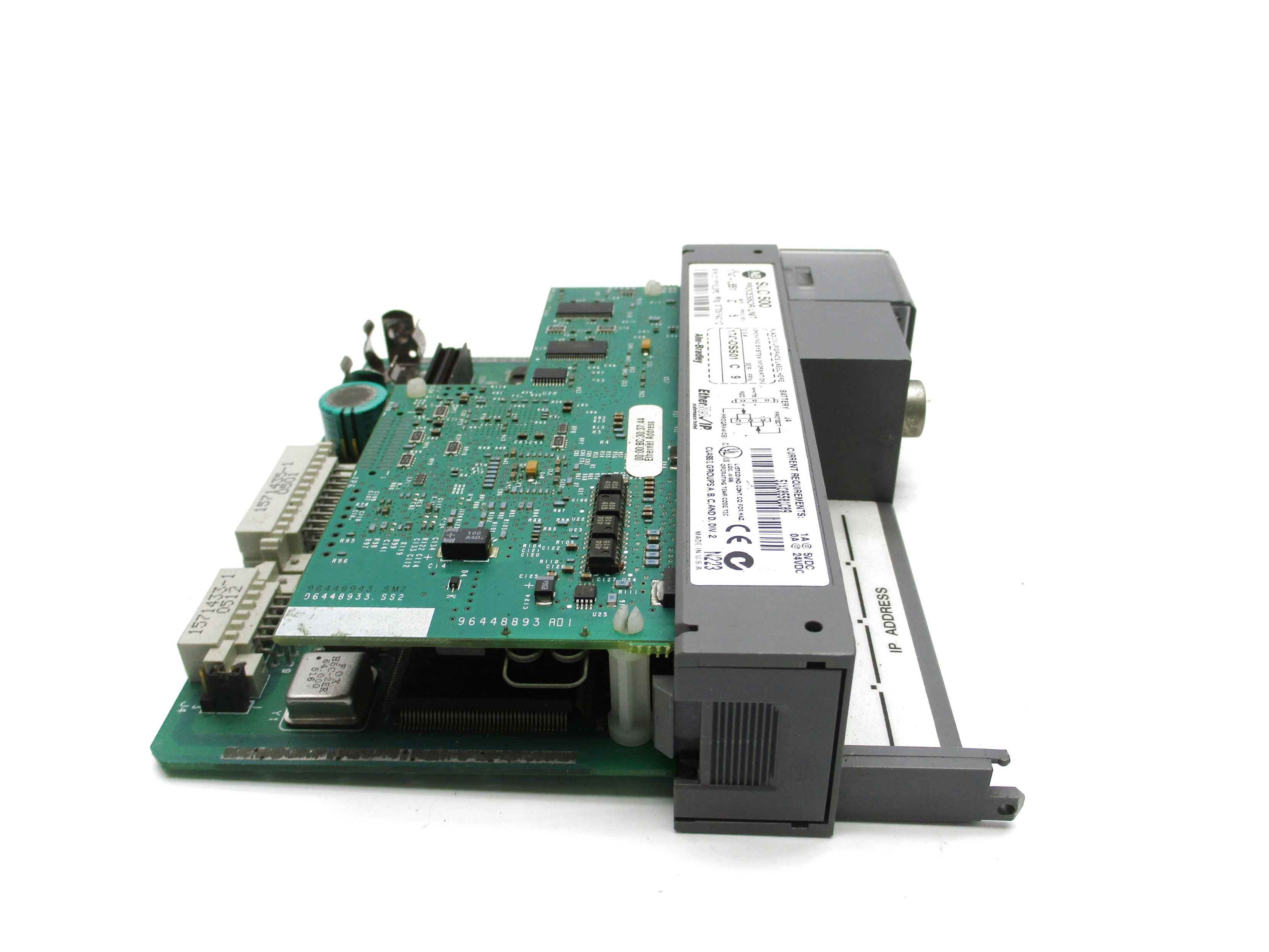 ALLEN BRADLEY 1747-L551 SER. C F/W 9 (NO KEY) (AS PICTURED) UNMP