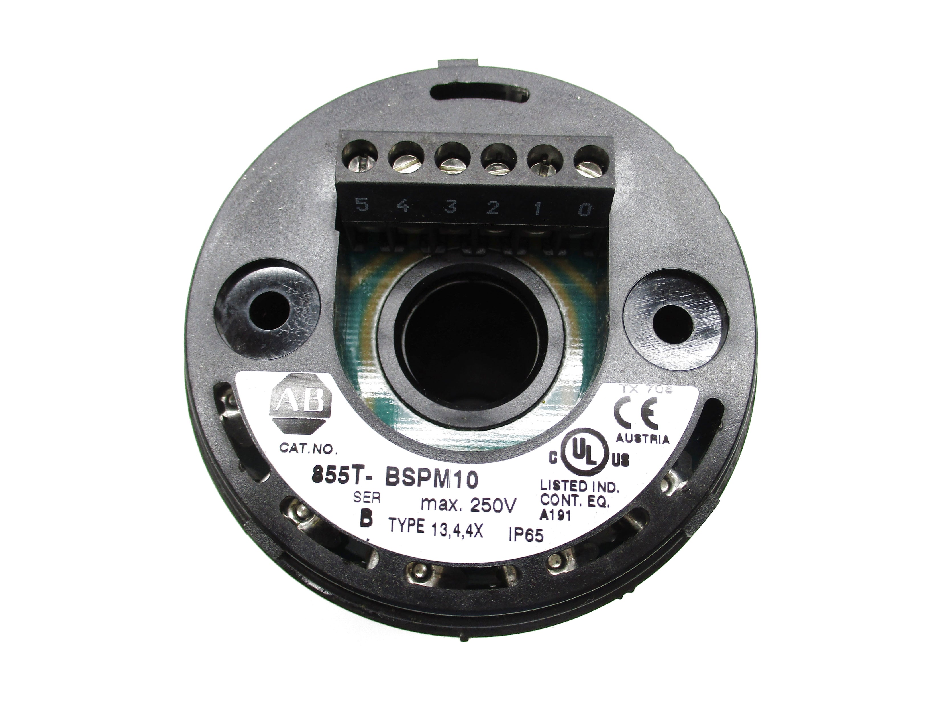 ALLEN BRADLEY 855T-BSPM10 SER. B UNMP