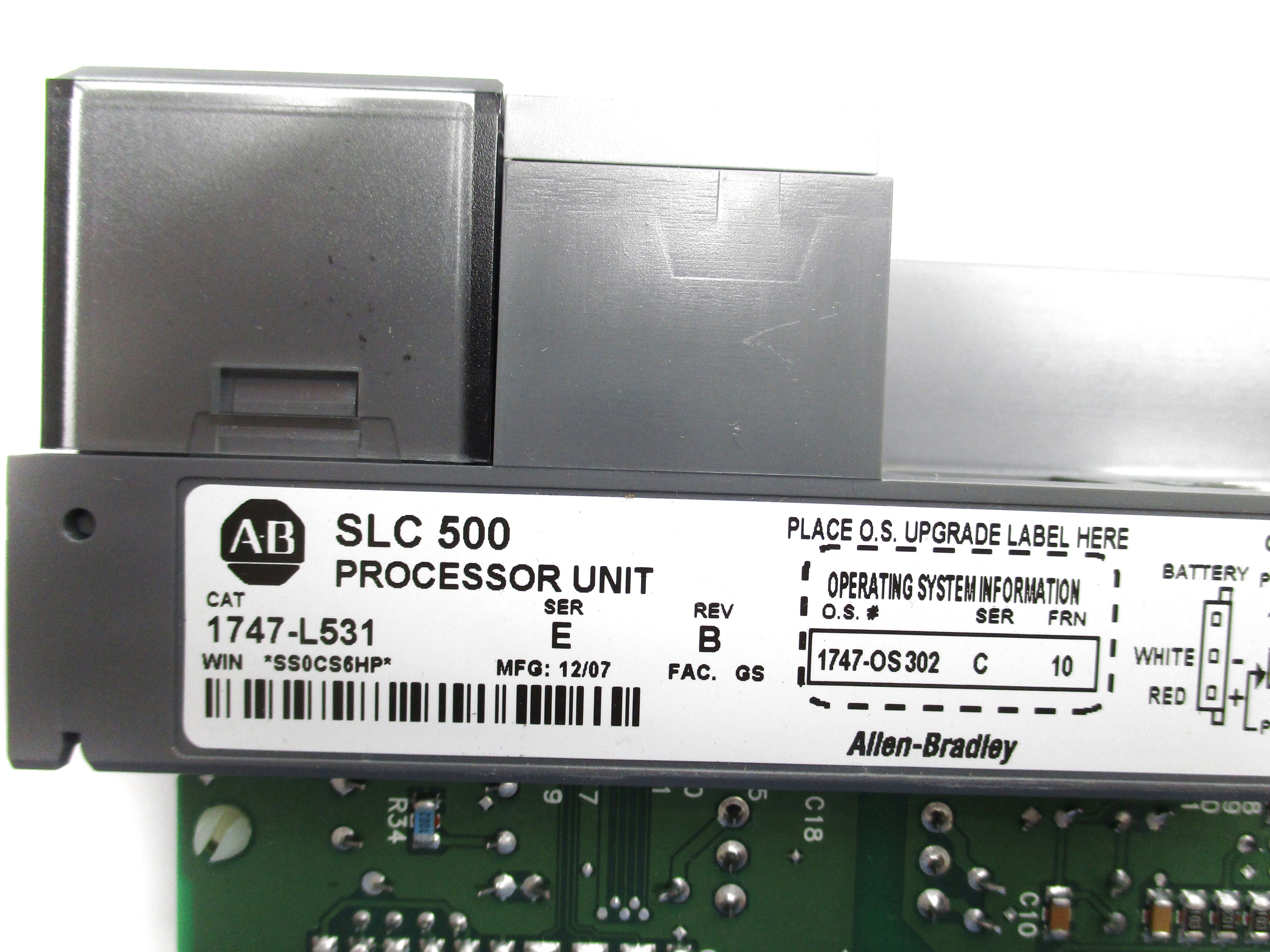 ALLEN BRADLEY 1747-L531 SER. E F/W 10 (NO KEY) UNMP
