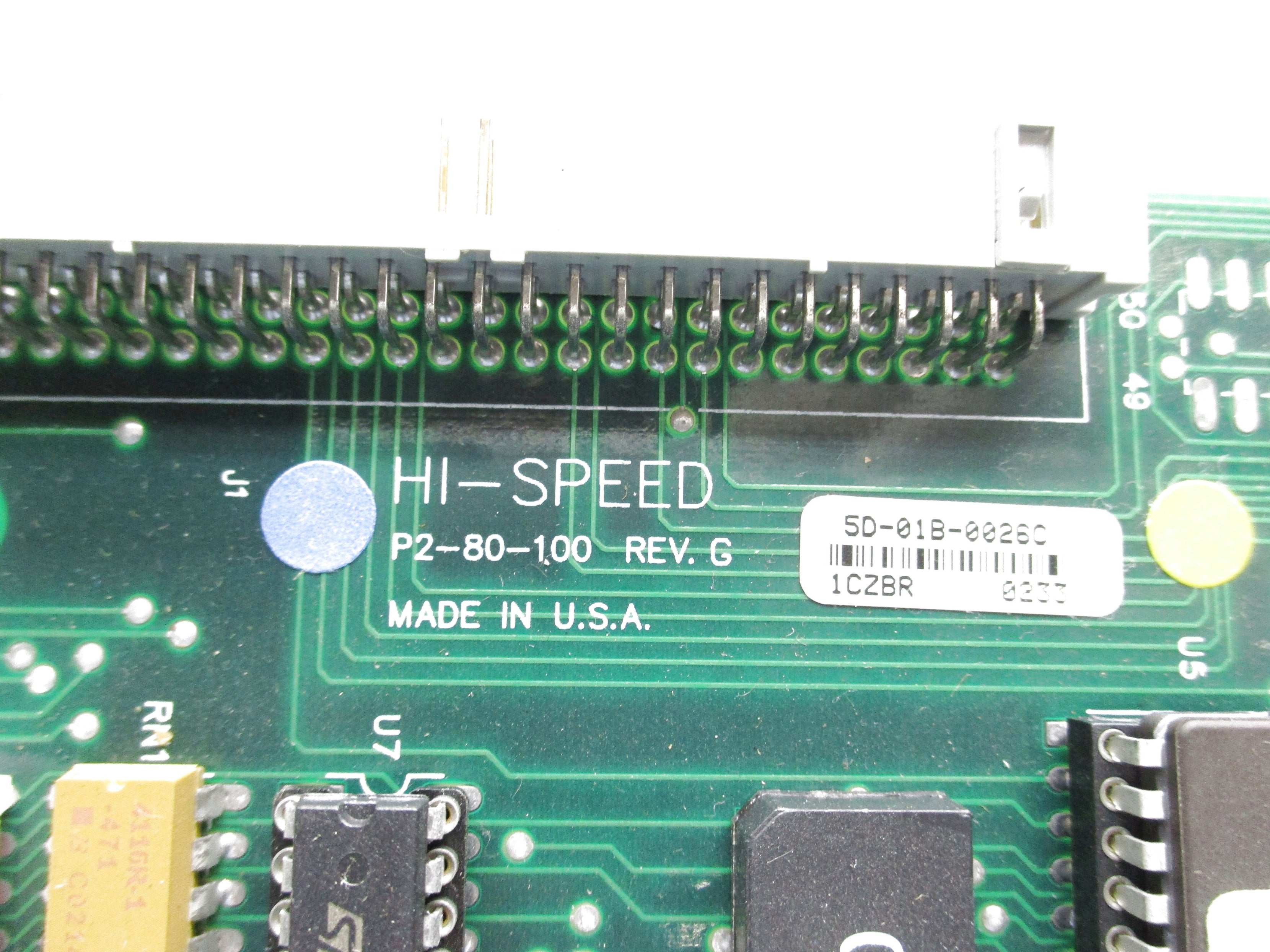HI-SPEED P2-80-100 REV. G UNMP