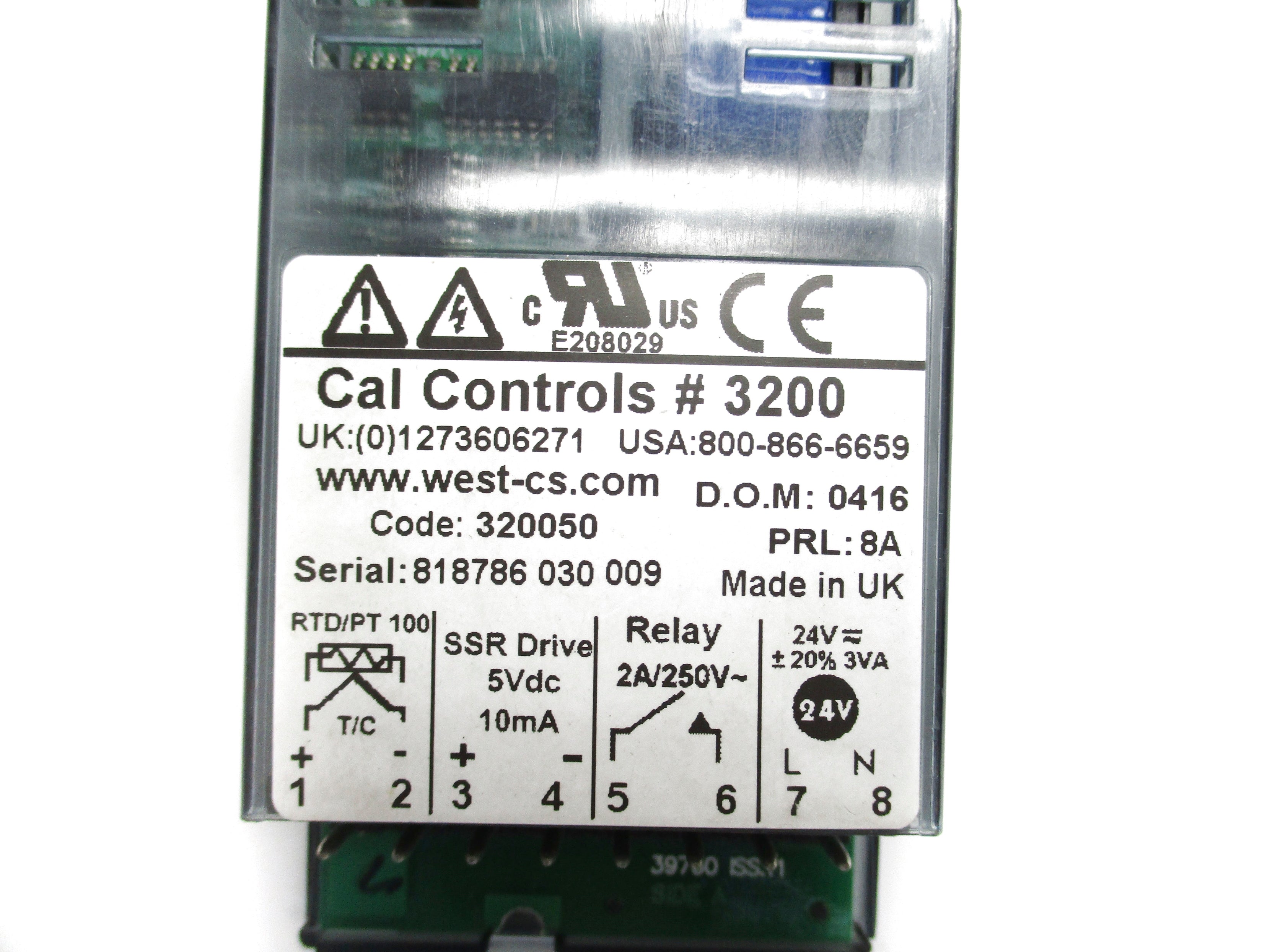 CAL CONTROLS 320050 UNMP