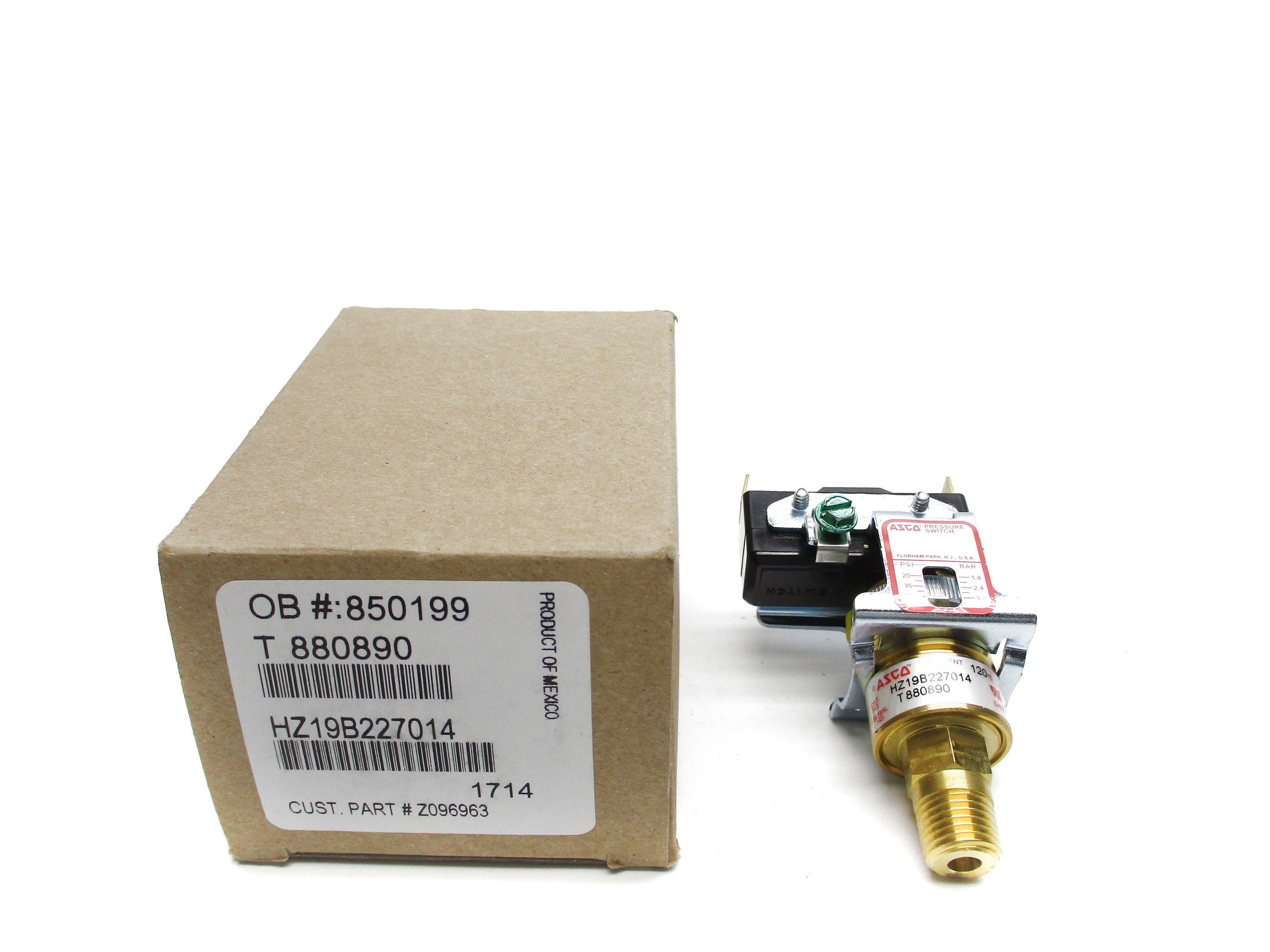 ASCO HZ19B227014 20-50PSI NSMP