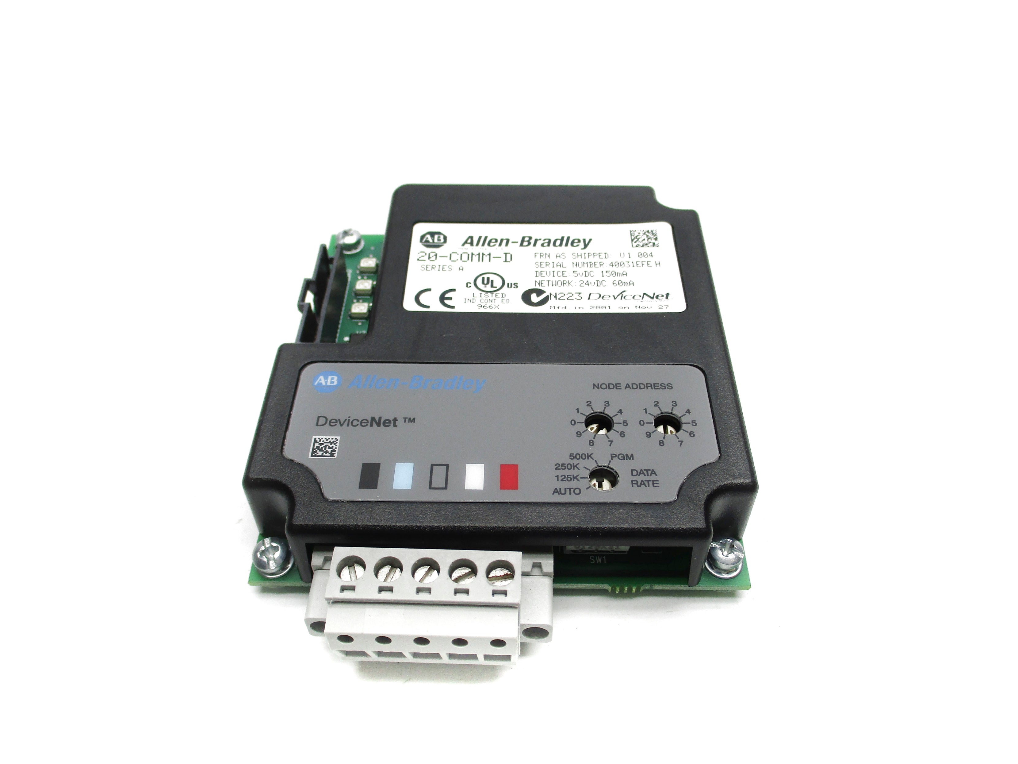 ALLEN BRADLEY 20-COMM-D SER. A F/W 1.004 UNMP