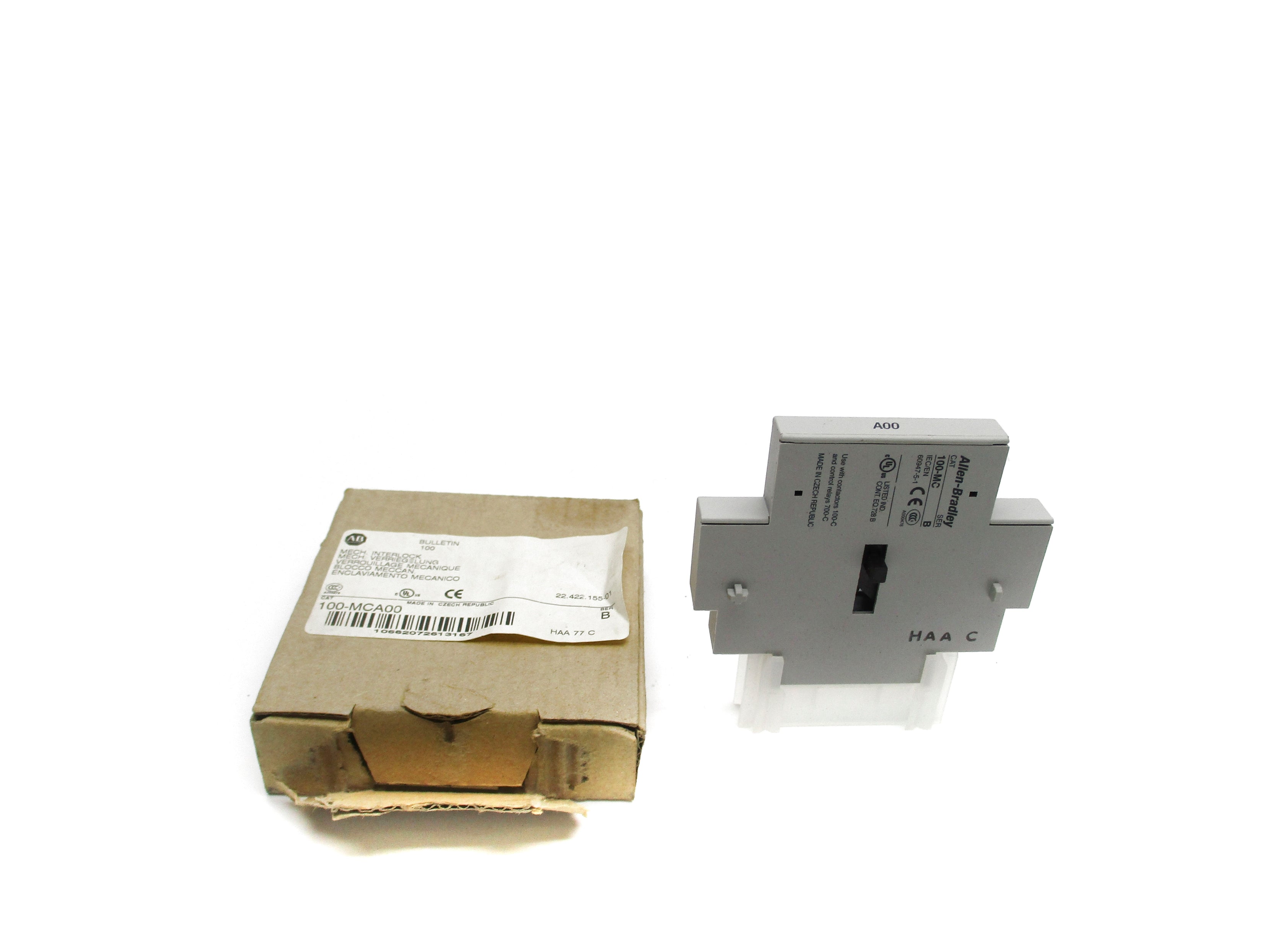 ALLEN BRADLEY 100-MCA00 SER. B (BR/WH) NSMP