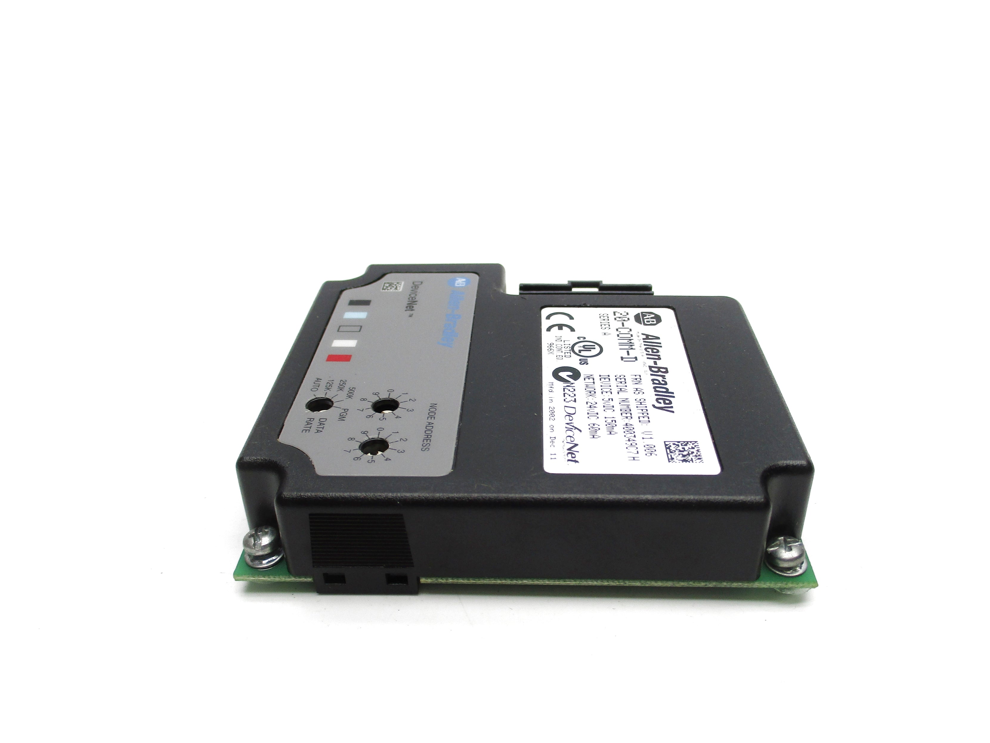 ALLEN BRADLEY 20-COMM-D SER. A F/W V1.006 (AS PICTURED) NSNP