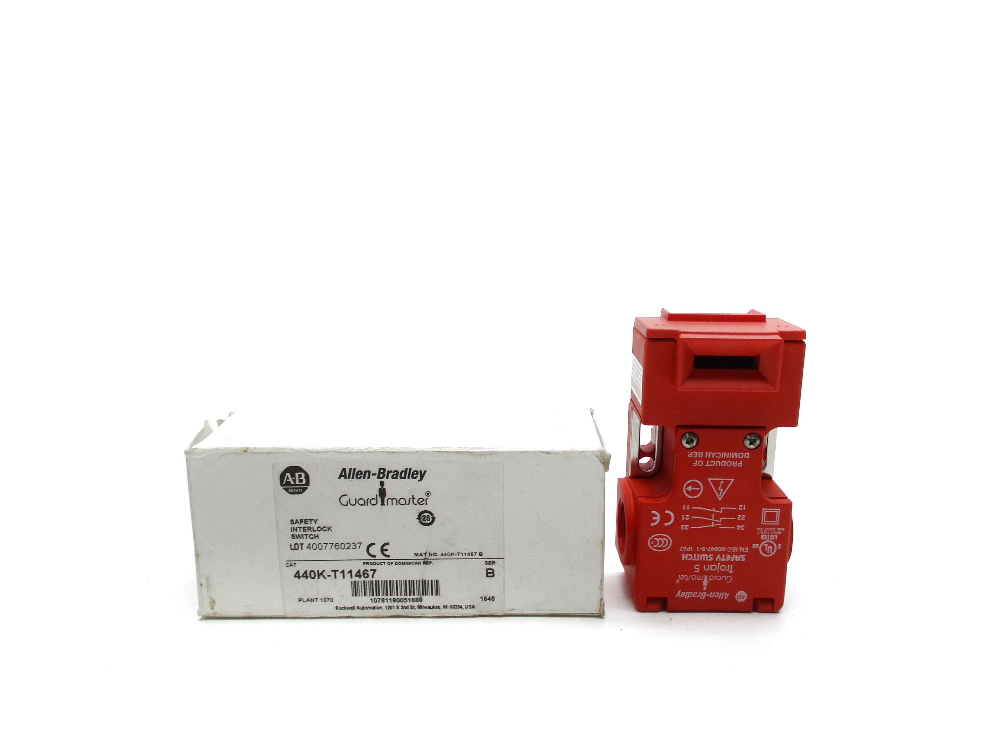 ALLEN BRADLEY 440K-T11467 SER. B (AS PICTURED) (WH) NSMP