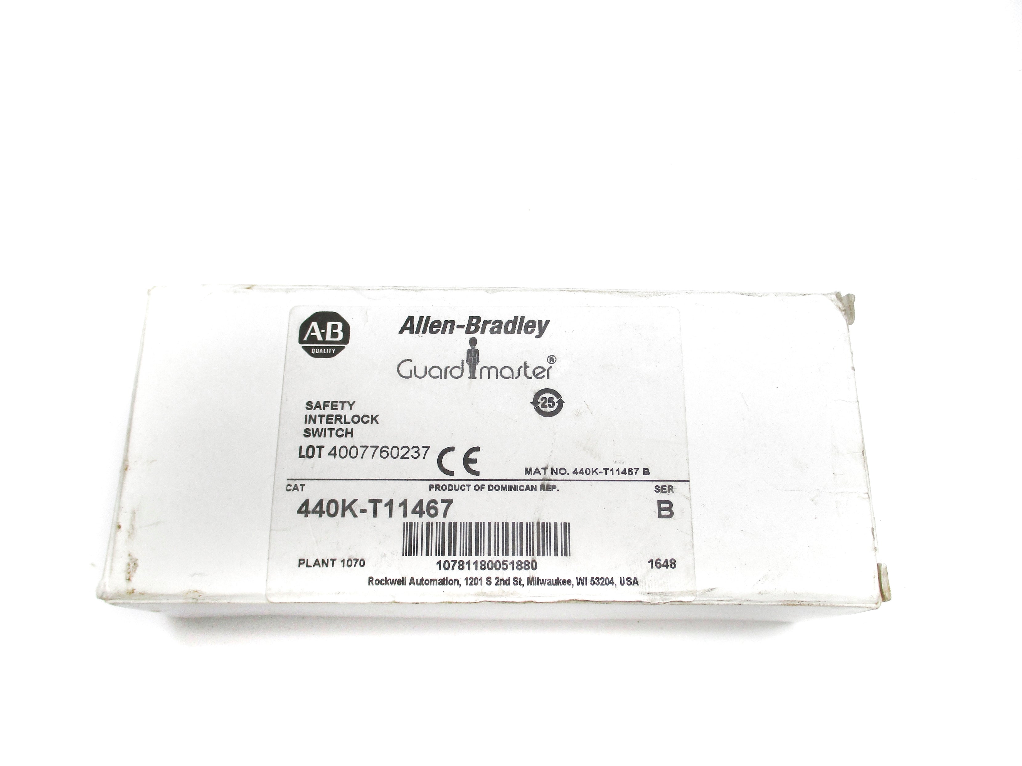 ALLEN BRADLEY 440K-T11467 SER. B (AS PICTURED) (WH) NSMP